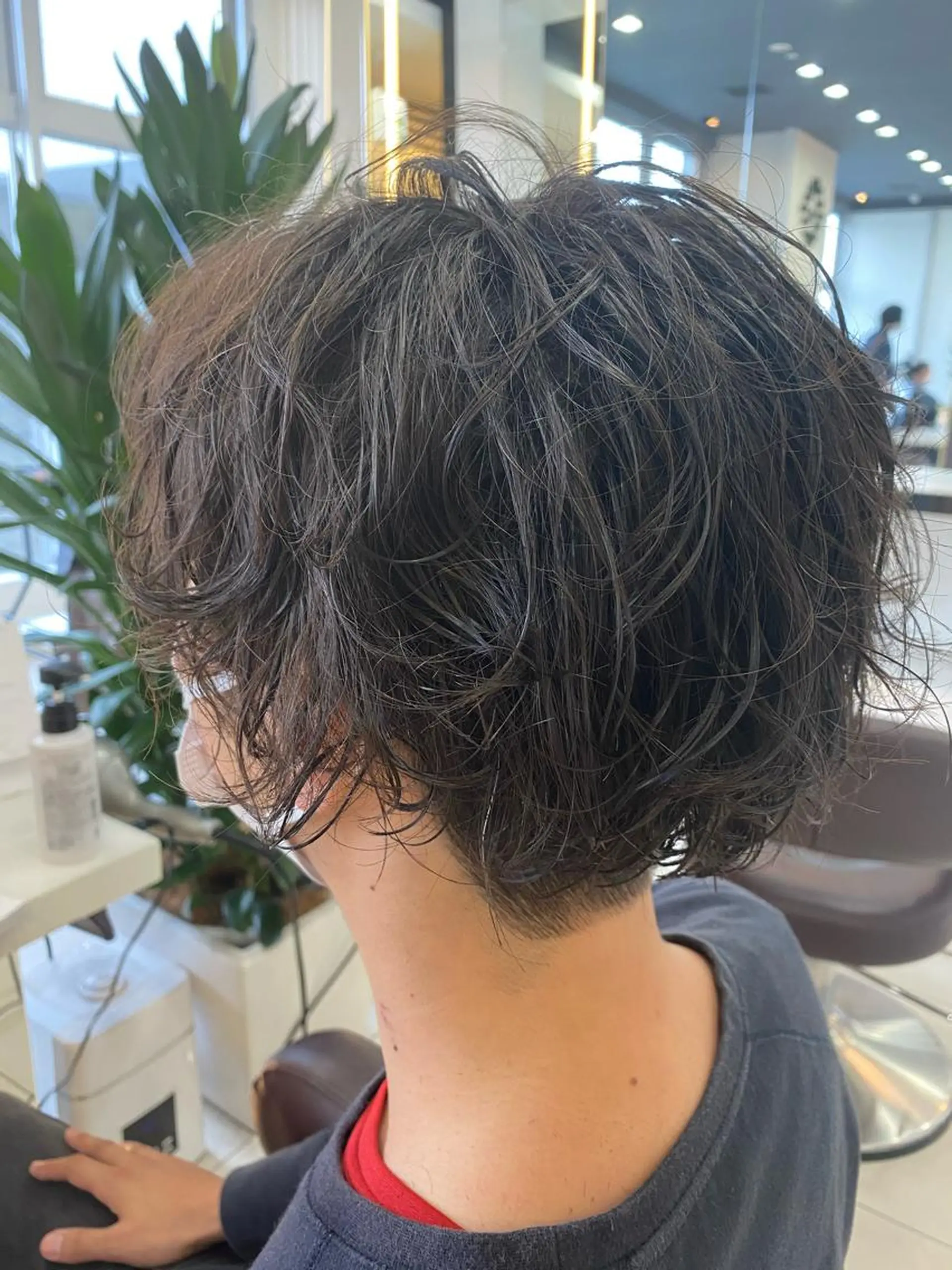 ショート パーマ メンズ メンズサロン/戸塚駅 東口3分/冨田大輝のヘアスタイル