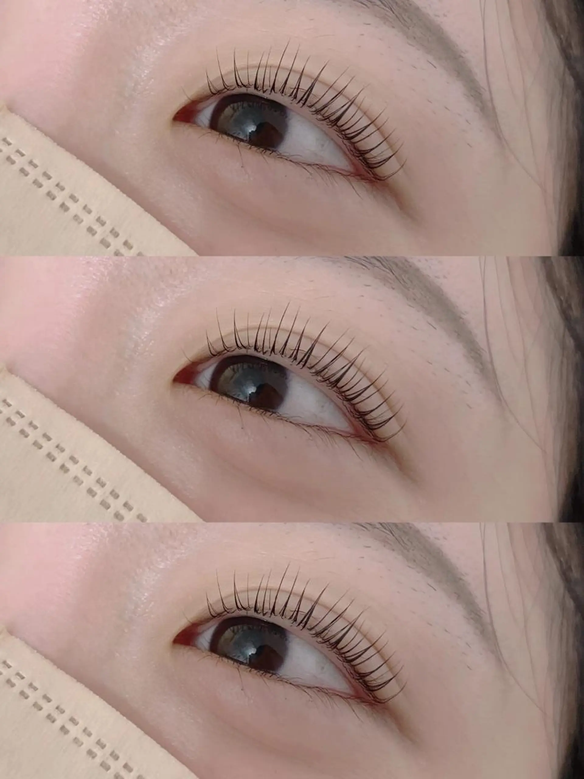 マツエク・マツパ パリジェンヌラッシュリフト eyelash  salon Nalu.所属・🌊♡ 京急川崎のマツエク・マツパデザイン