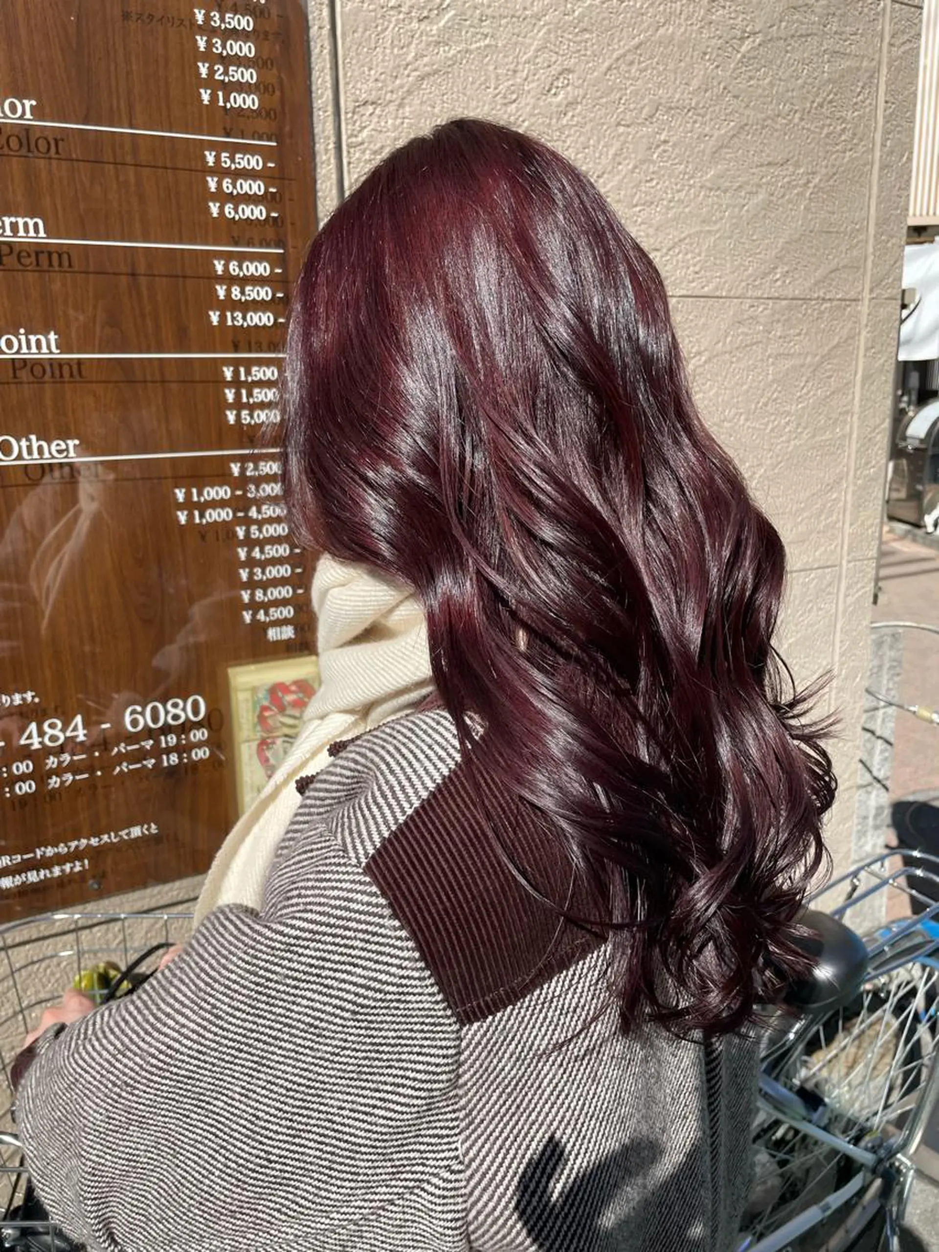 ロング カラー パーマ 海外レイヤー 🇺🇸/ヒナコのヘアスタイル