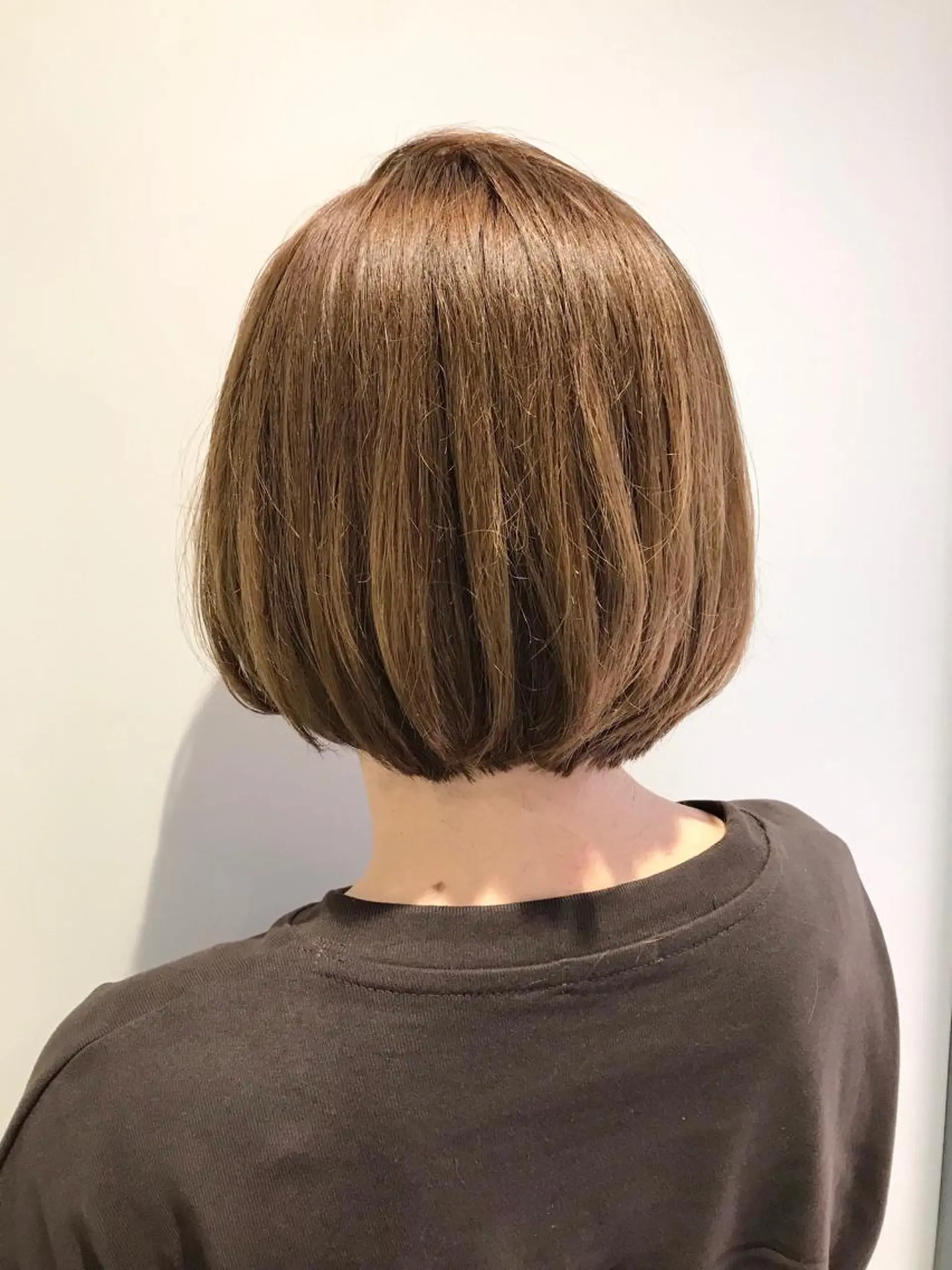 ミディアム カラー パーマ カット ヘアカラー パーマ トリートメント 髪質改善/縮毛矯正/ ボブ/店長/槌矢圭悟のヘアスタイル