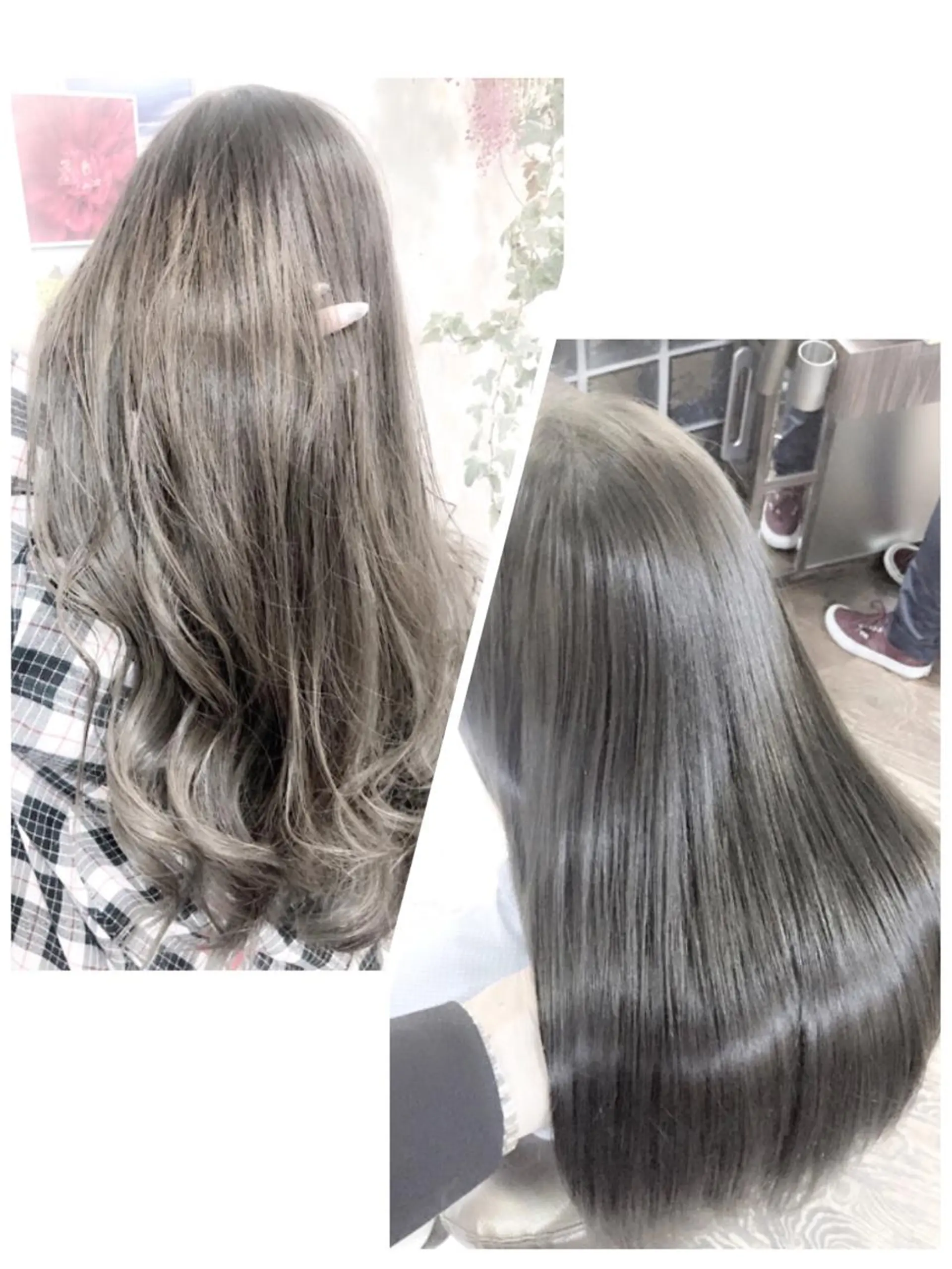 カラー イルミナカラー 外国人風カラー カット ヘアカラー トリートメント ヘッドスパ グレージュ/髪質改善 Yamato.hのヘアスタイル