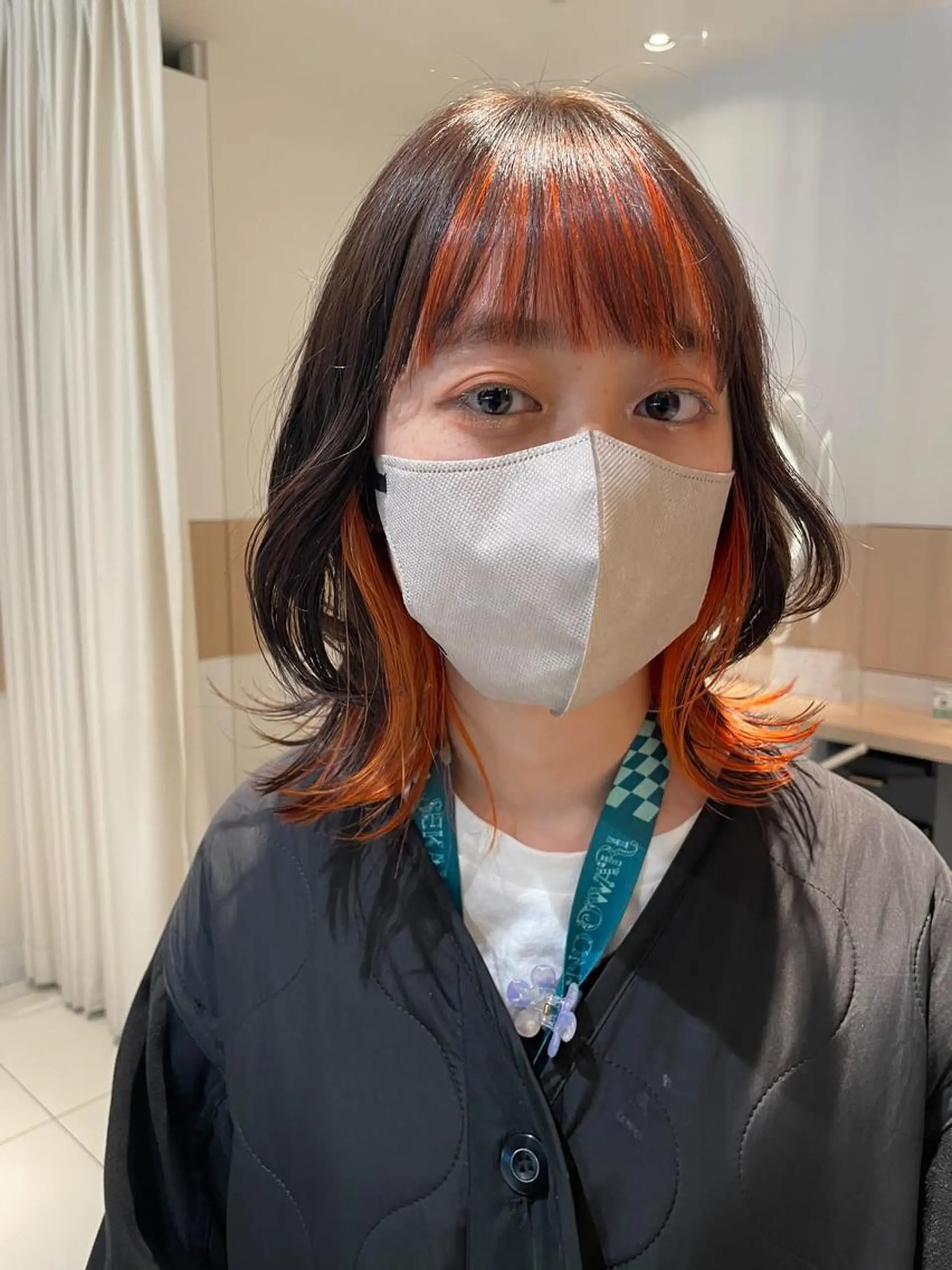 ミディアム 💗モデルカット 募集中のヘアスタイル