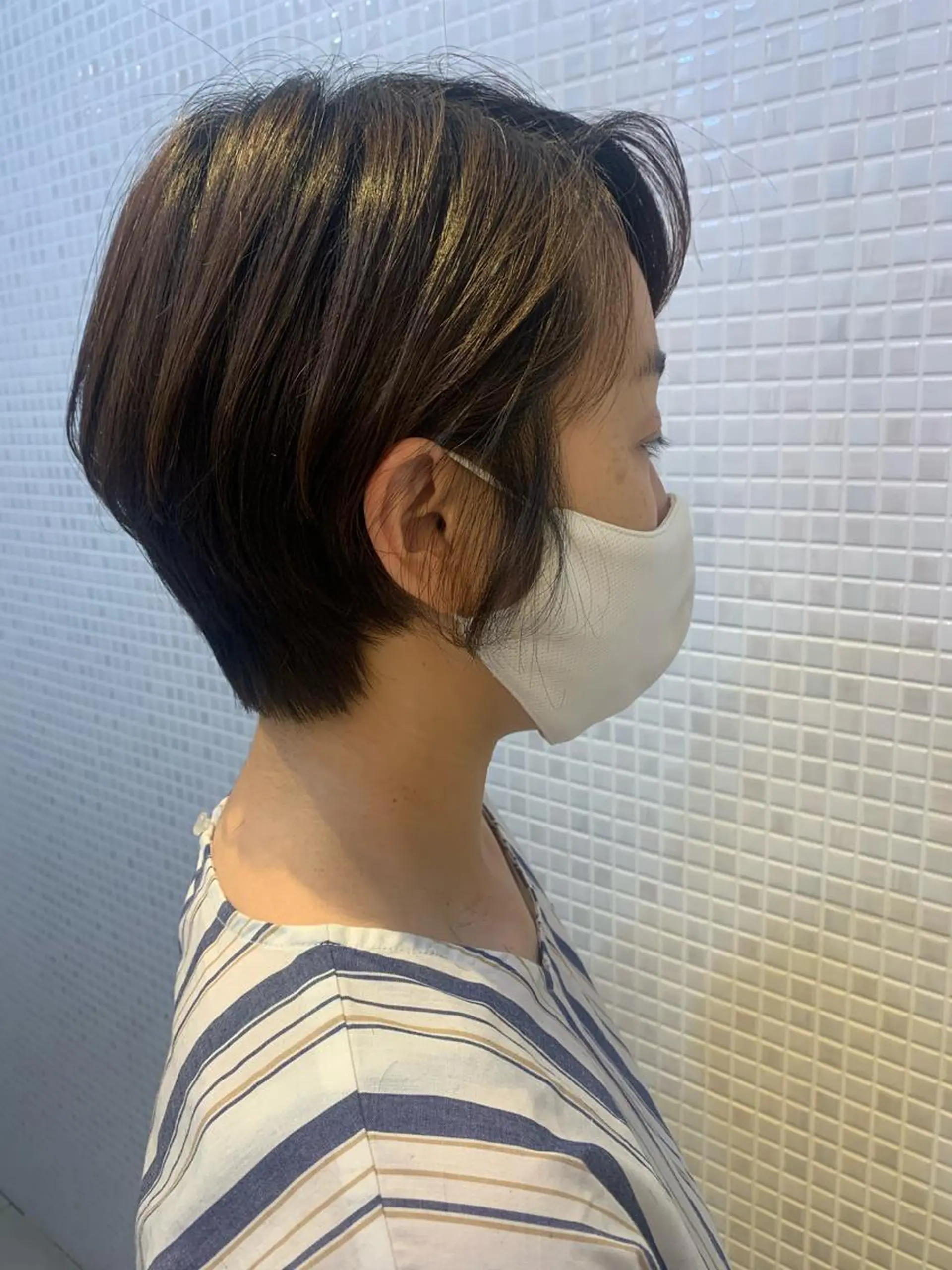 ショート 小沼采唯👧🏼 海好きオヌちゃんのヘアスタイル