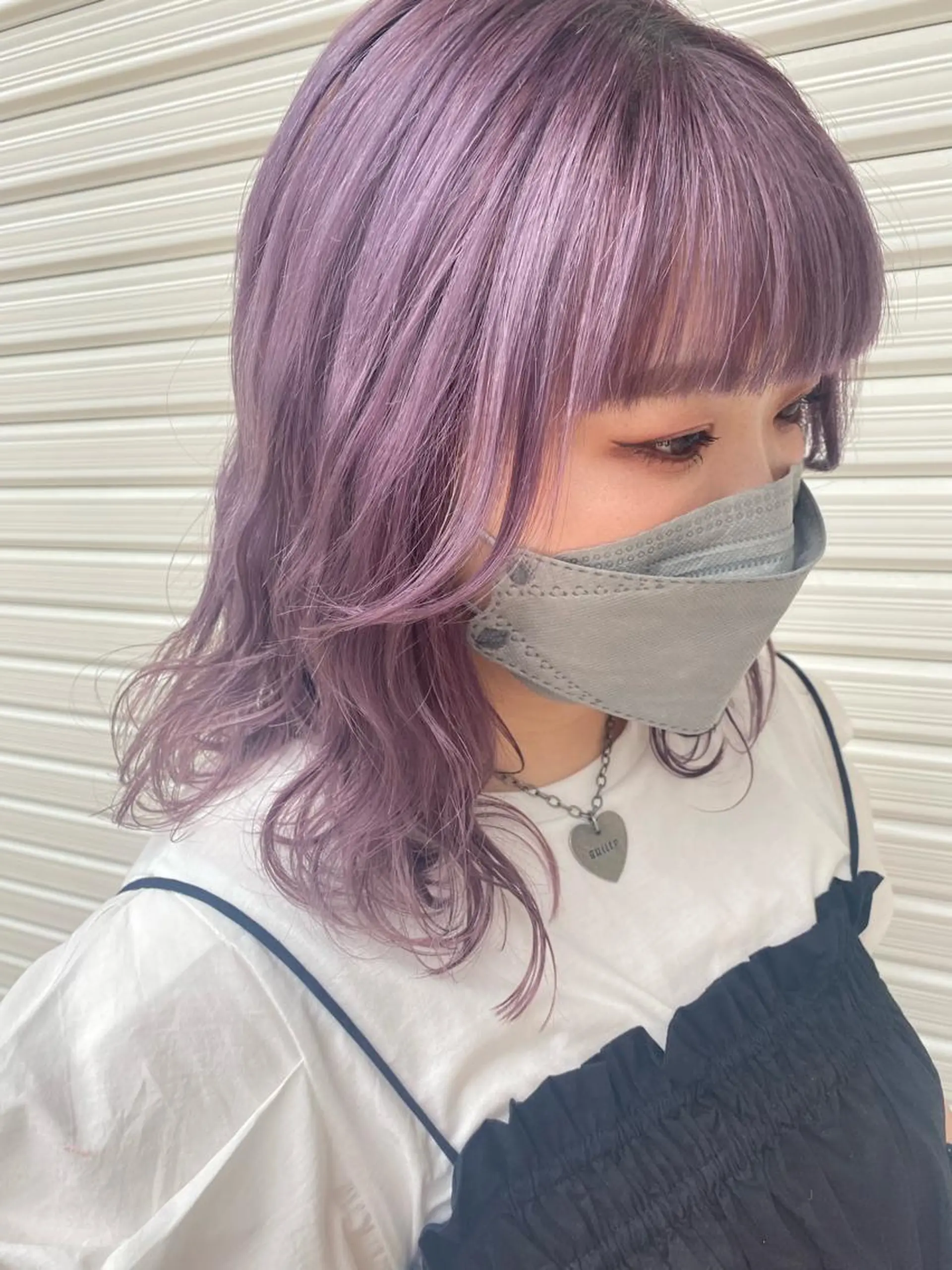 ミディアム カラー 💗💗韓国レイヤー yu-ki💗💗のヘアスタイル