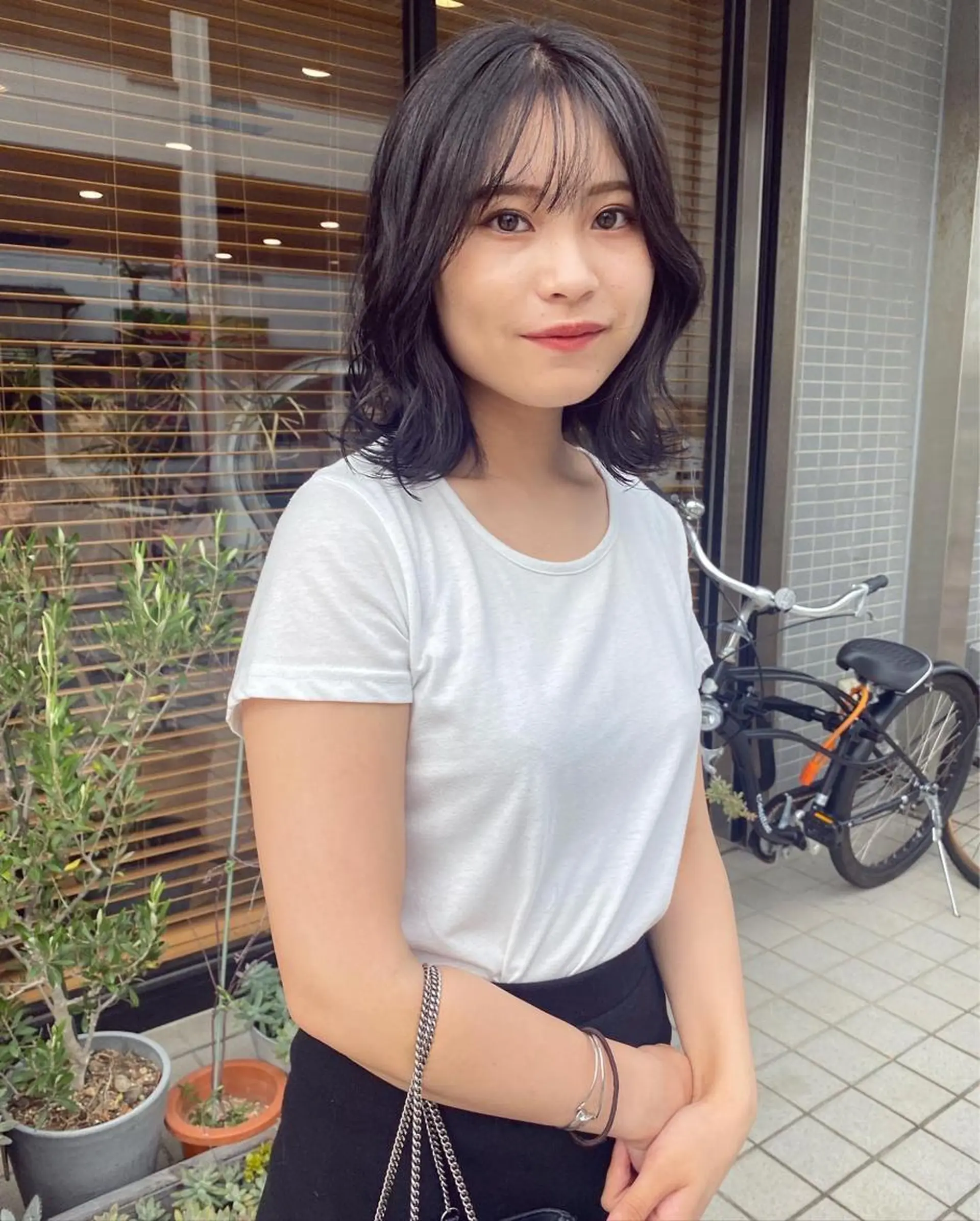 ミディアム カラー ヘアアレンジ ヘアカラー トリートメント ヘッドスパ パーマ指名No1 /namiのヘアスタイル