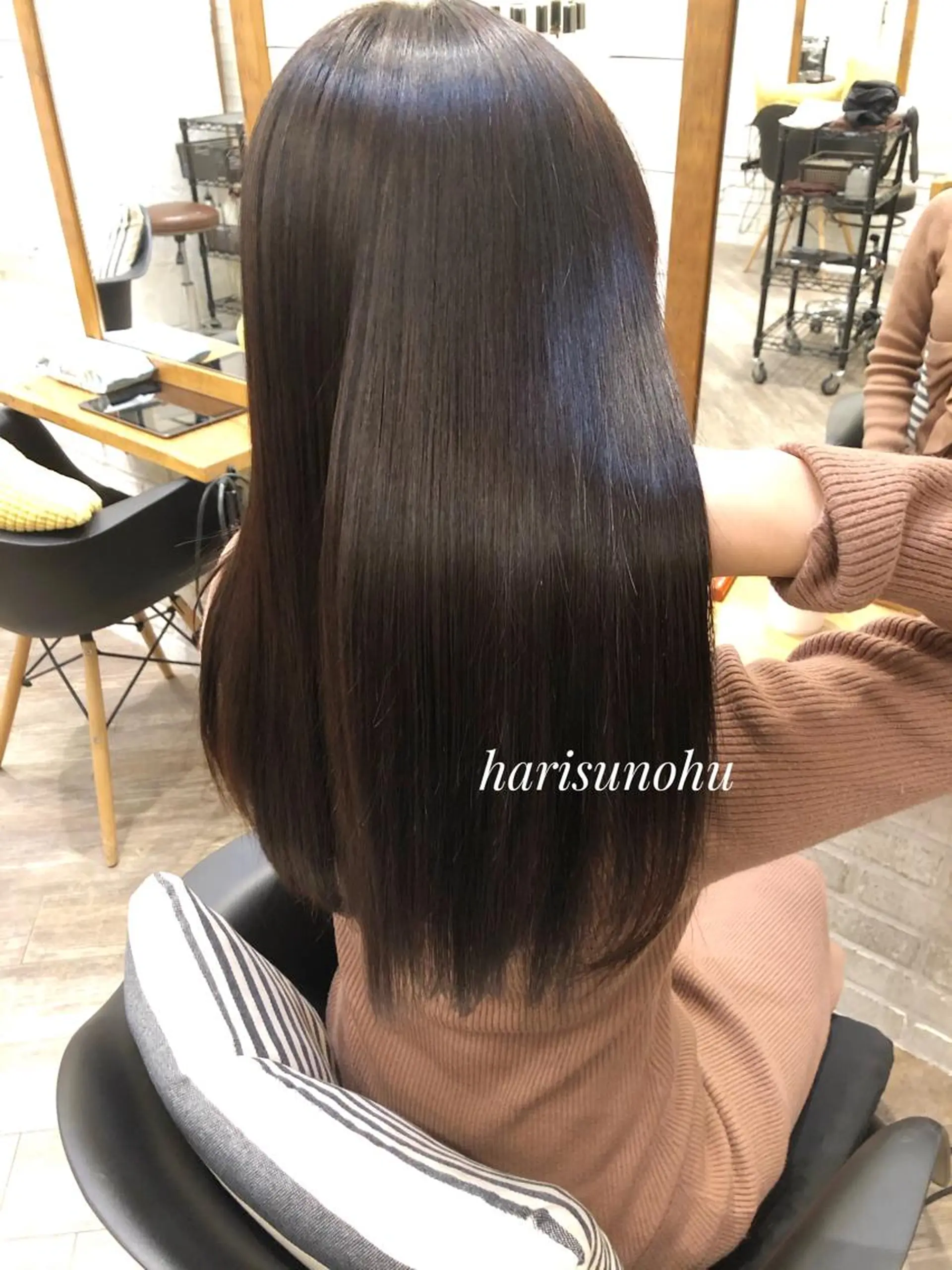 ロング 髪質改善 トリートメント トリートメント Hair Salon BOTTOMS所属・✨透明感ケアカラー✨ 長野ゆきなのヘアスタイル