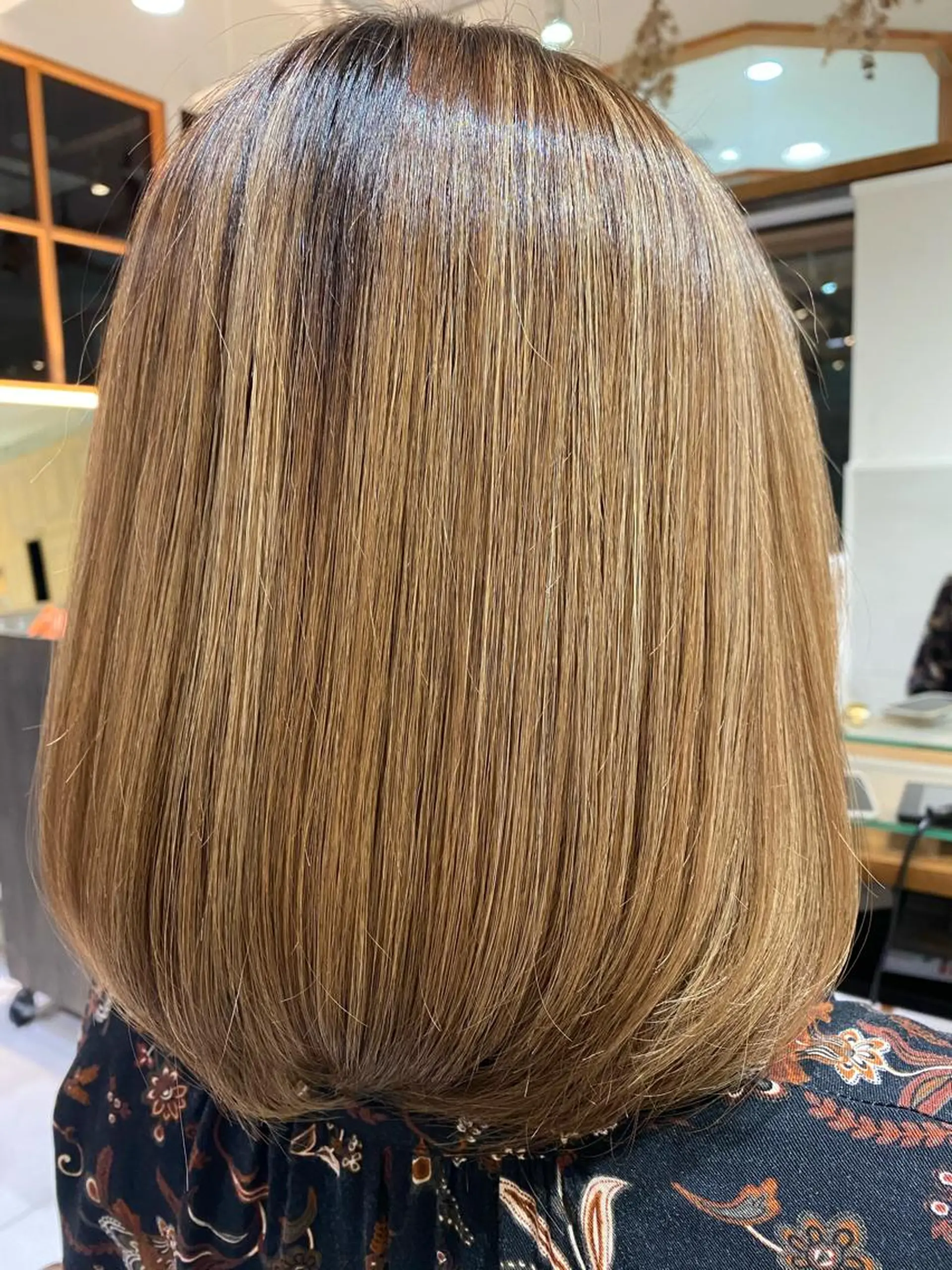 ミディアム カラー ヘアアレンジ メンズパーマの巨匠 鈴木純のヘアスタイル