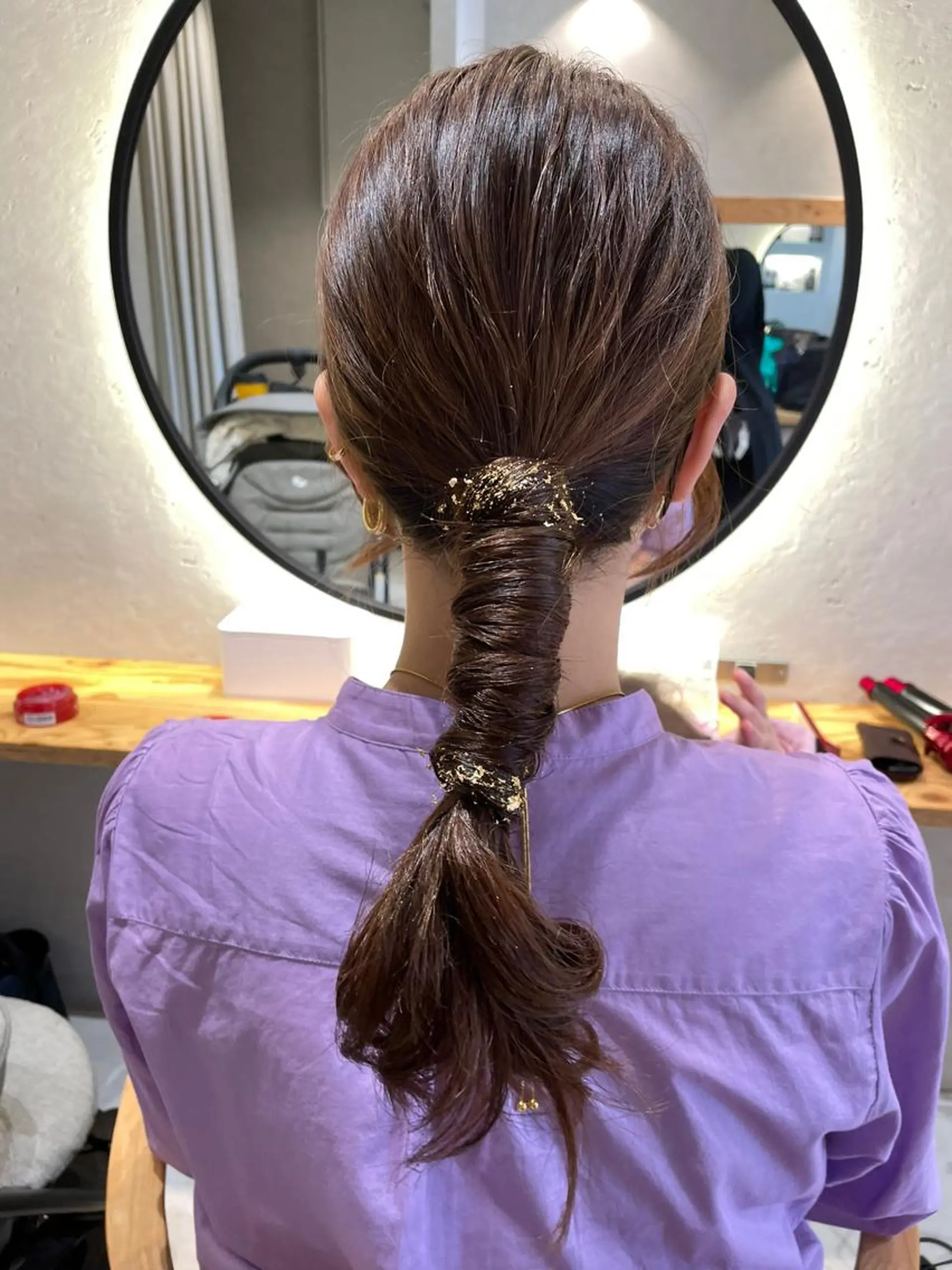 セミロング ヘアアレンジ ヘアセット 24beauty /nanamiの眉毛・アイブロウイメージ