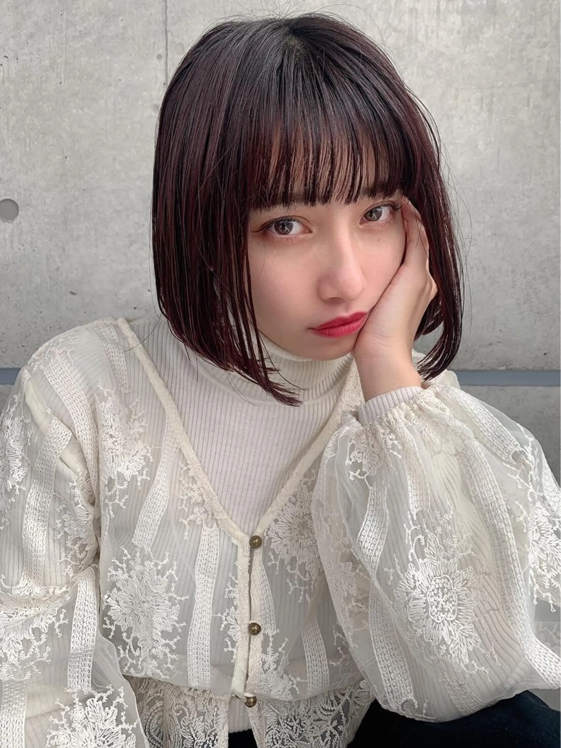ミディアム カラー ヘアアレンジ カット 縮毛矯正 トリートメント ヘッドスパ ヘアセット 〈公式〉🕯️ BABY上野🕯️のヘアスタイル