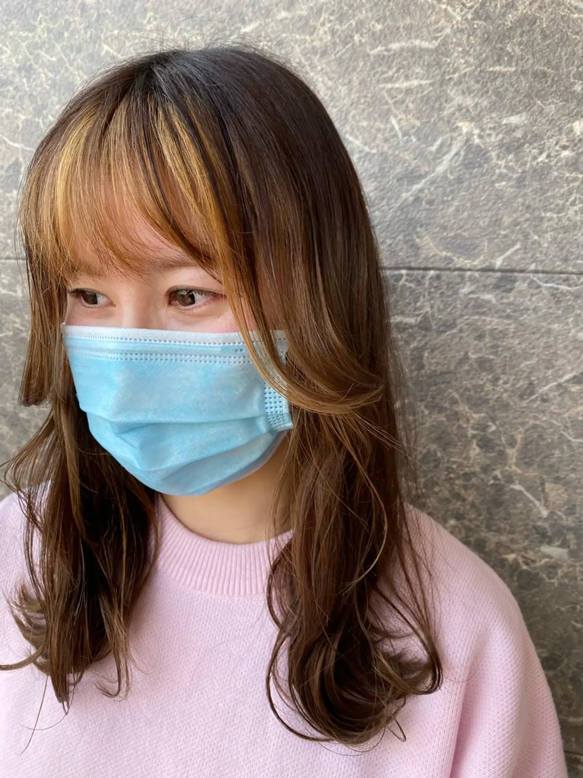 ミディアム ami🍑艶カラー/ 髪質改善/透明感のヘアスタイル