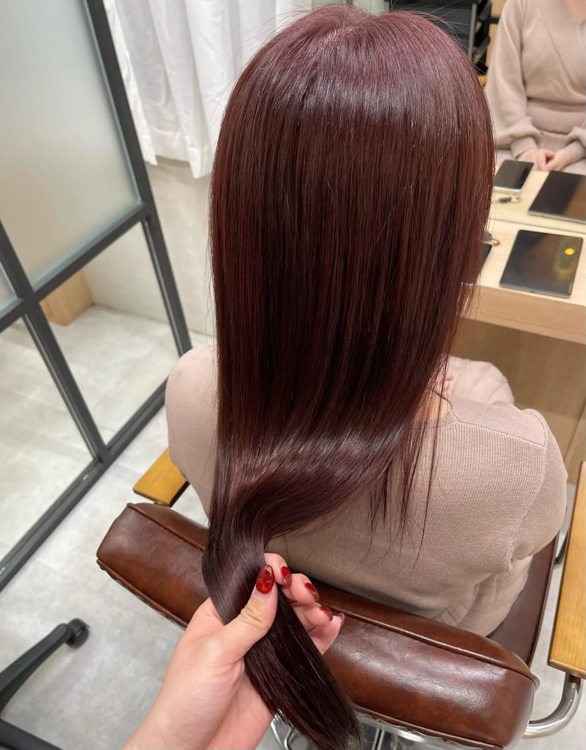 ロング ヘアカラー トリートメント tocca河原町〰️ 藤川日向のヘアスタイル