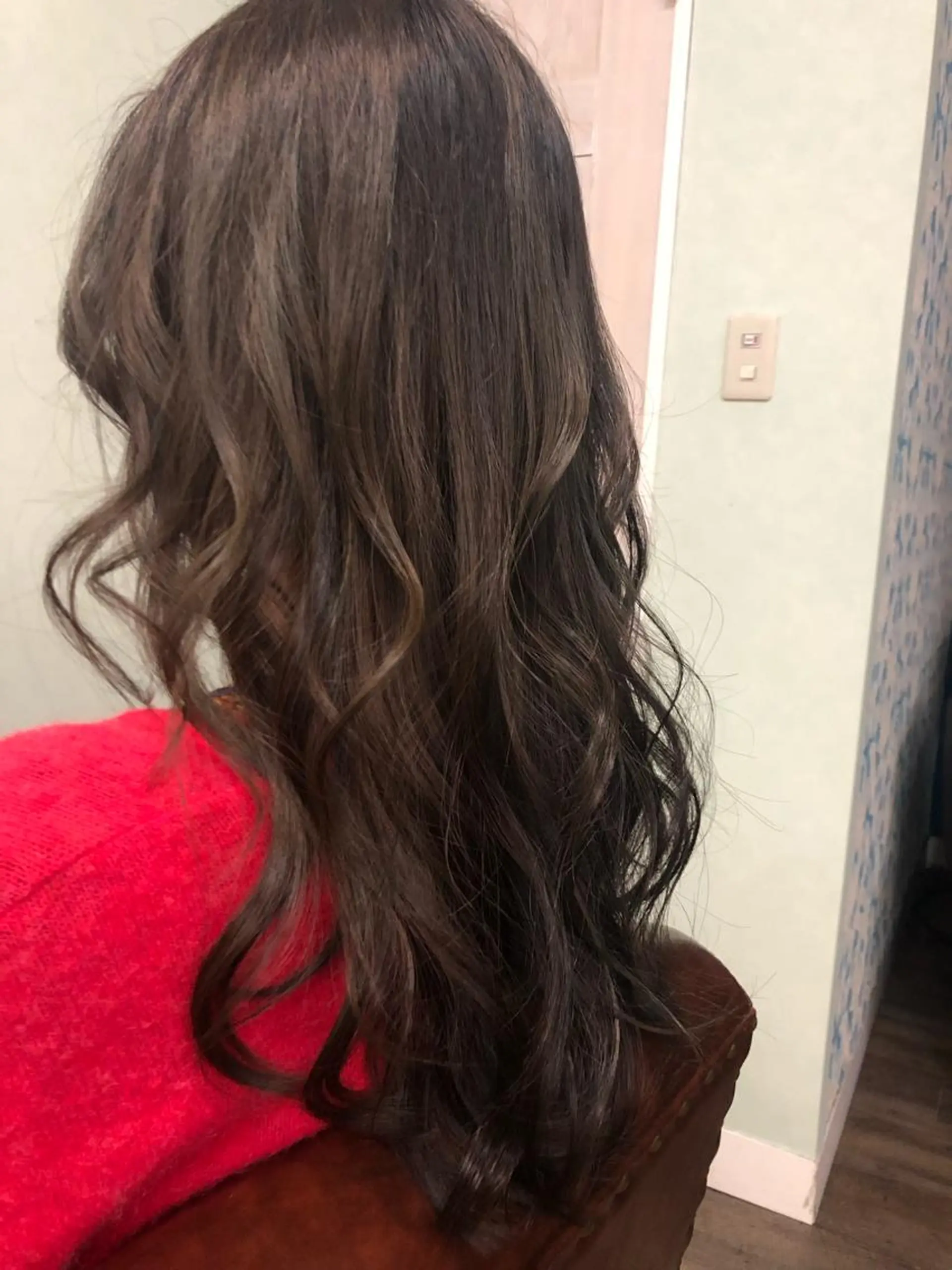 ロング 🌟髪質改善ケアカラ ー美髪縮毛矯正y🌟のヘアスタイル