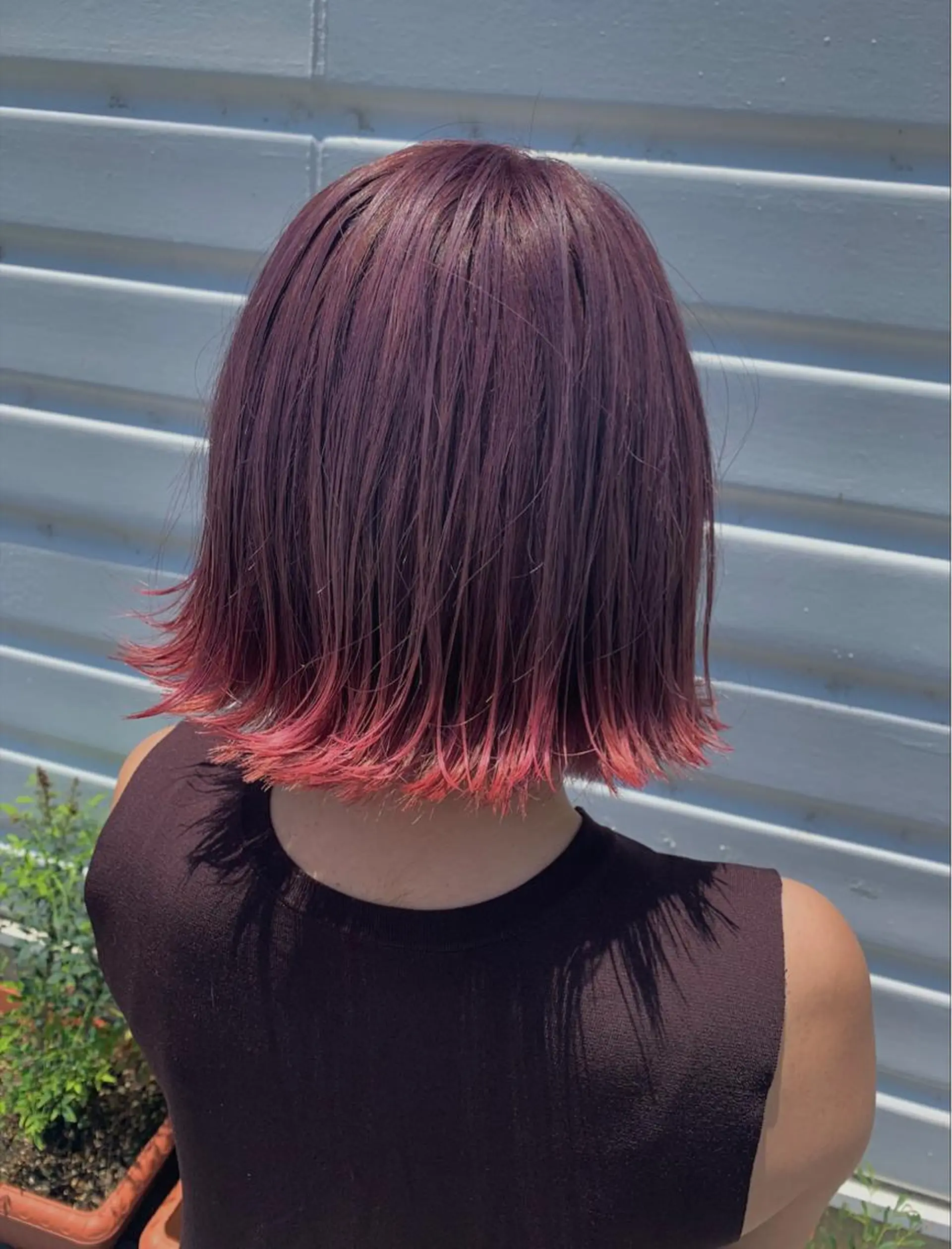 ショート ヘアカラー 袴田 伊代のヘアスタイル