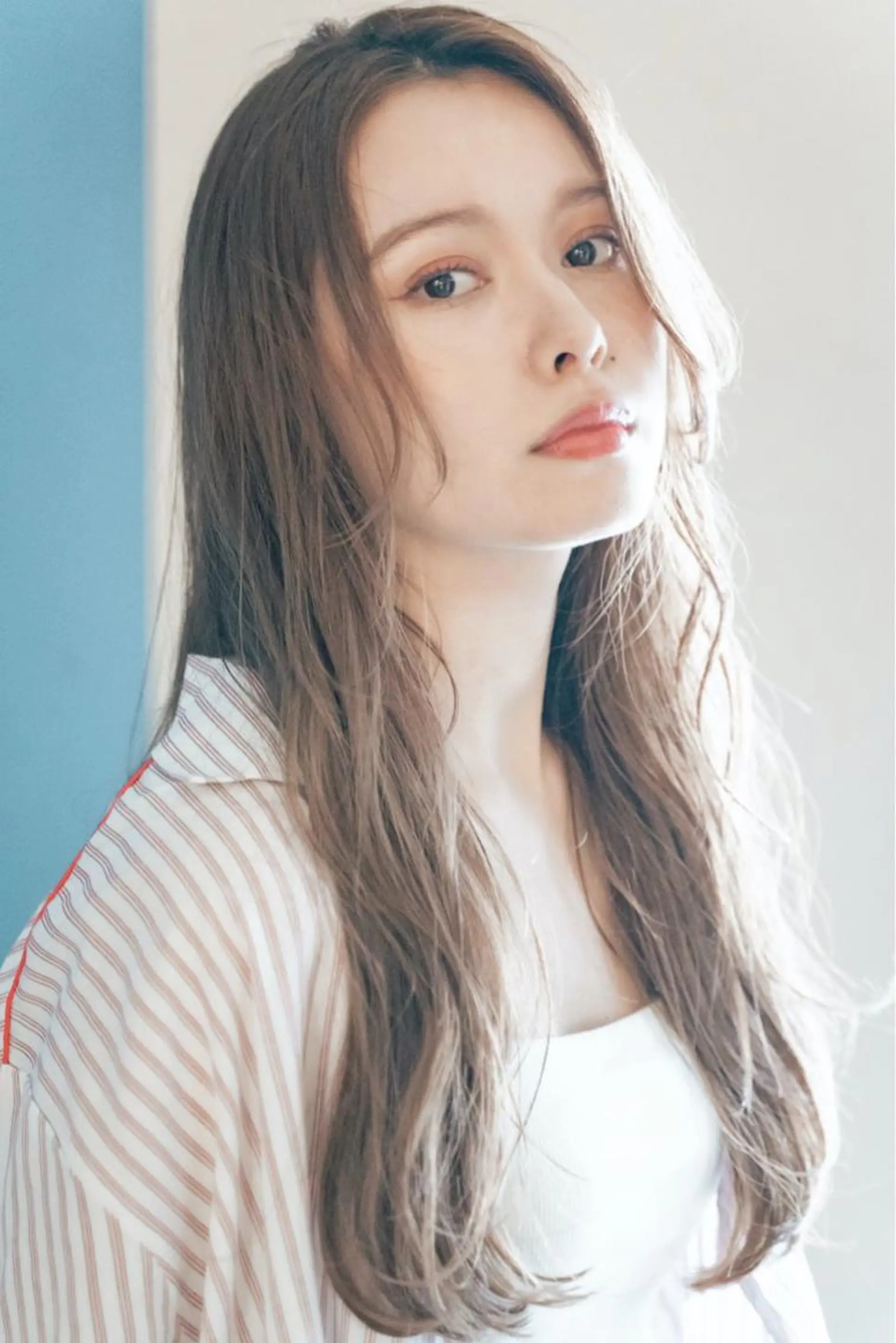 セミロング カラー パーマ ヘアアレンジ メンズ キッズ ネイル マツエク・マツパ ベージュカラー ミルクティーベージュ カット ヘアカラー トリートメント ヘアセット 韓国ヘア🫧 KAZUTOのヘアスタイル