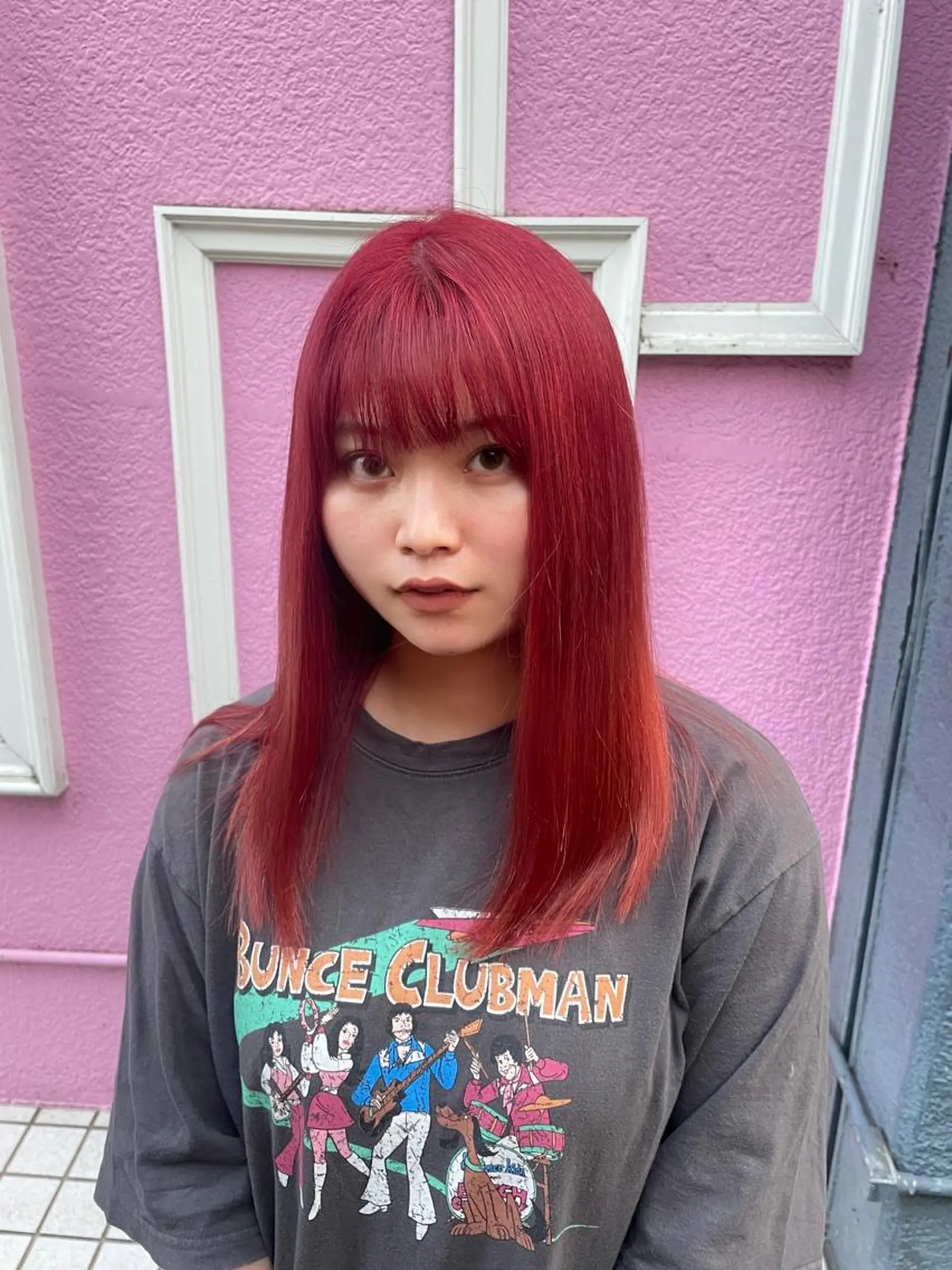 ロング カラー ヘアカラー Ricca所属・Hina🧵/恵比寿 中目黒/透明感カラーのヘアスタイル