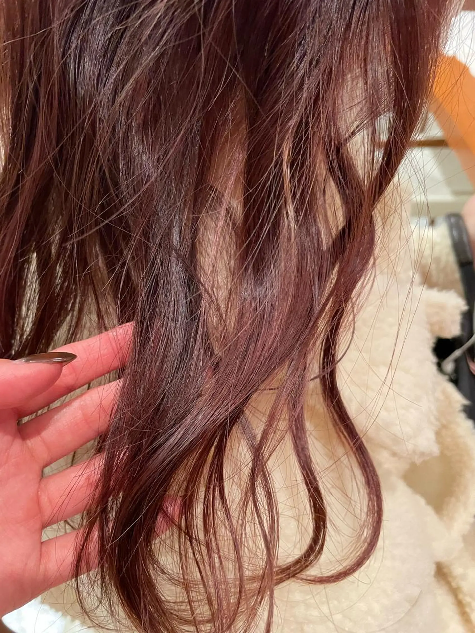 ロング カラー ロング 八杉 佳澄のヘアスタイル