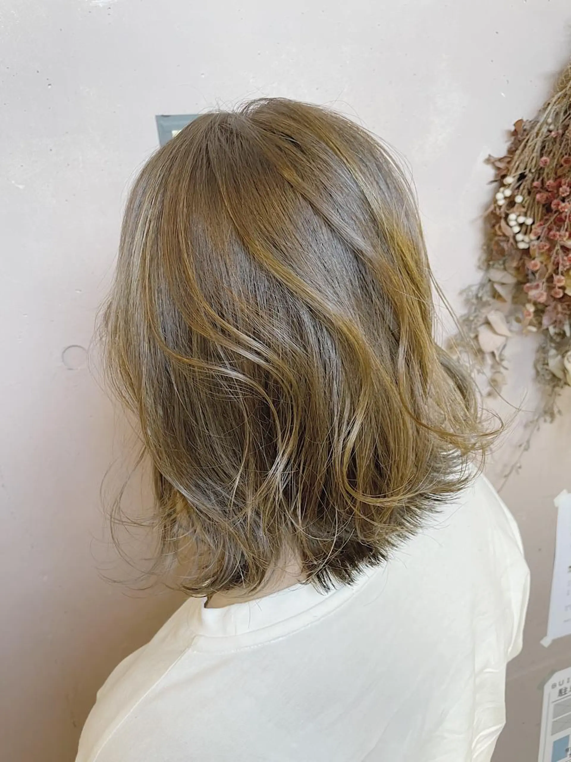 ミディアム カット ヘアカラー ヘッドスパ 🌿大人かわいいヘア 🌿Ayahaのヘアスタイル