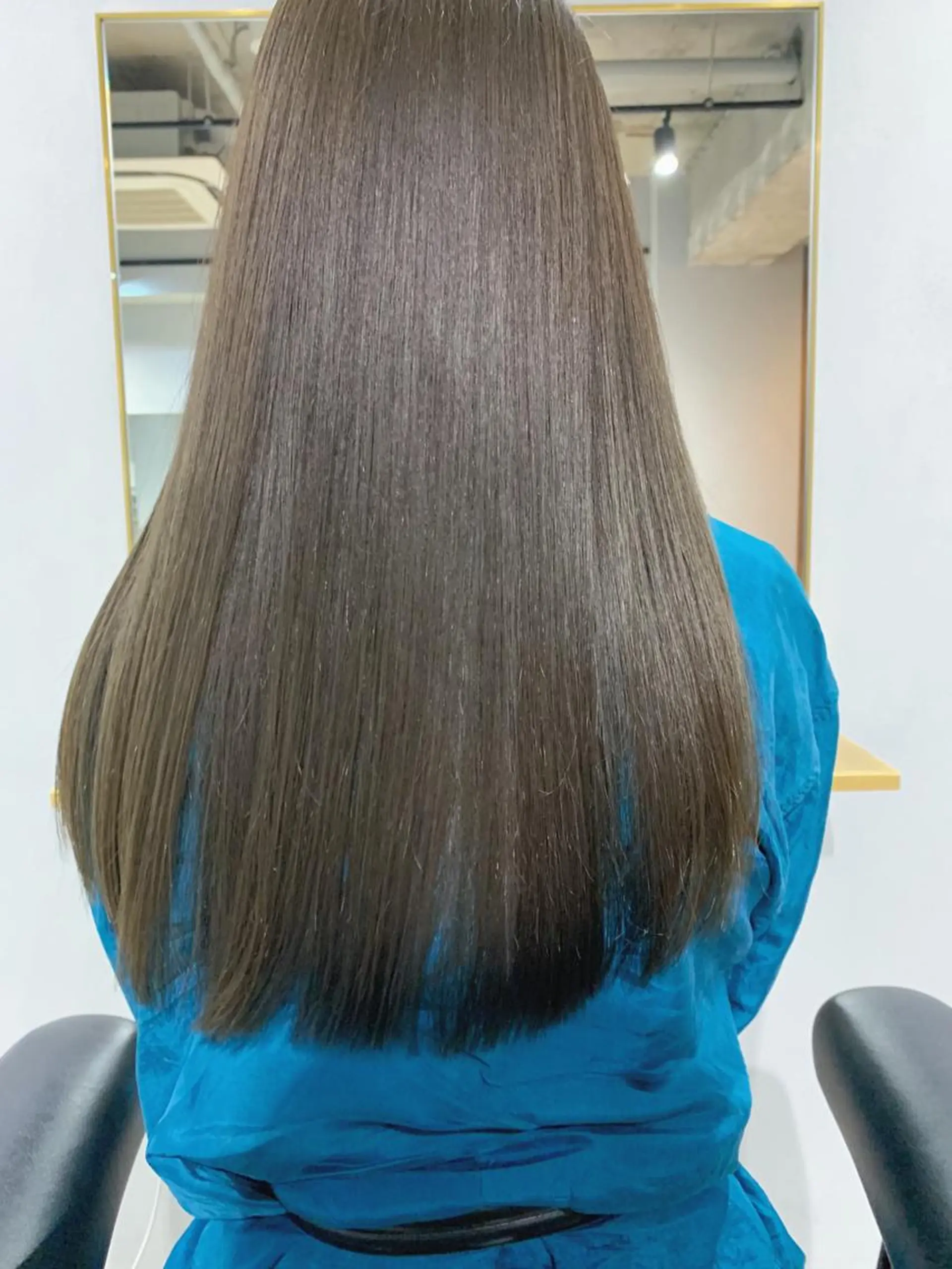 ロング カラー ボブパーマコテ巻き風 パーマNo1深江秀平のヘアスタイル