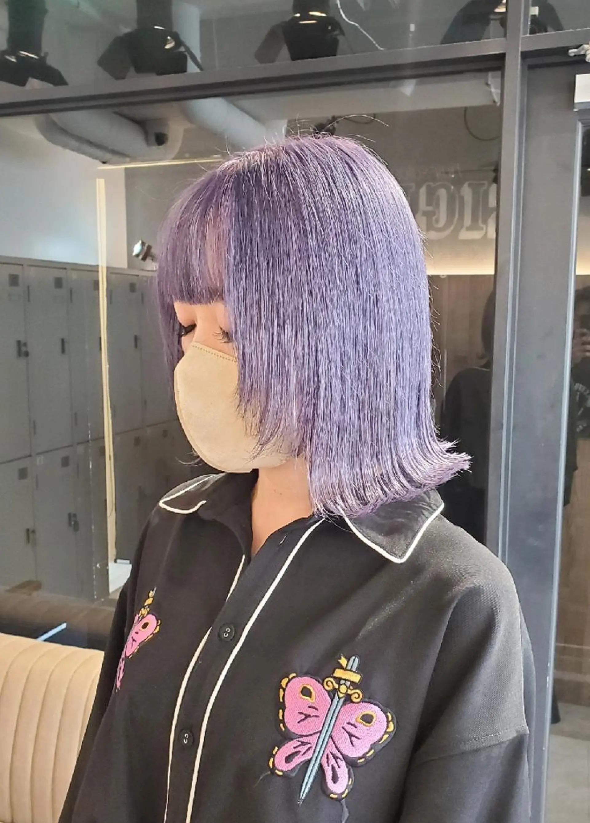 ミディアム カット ヘアカラー トリートメント ✨本日空きあります✨ 遠田コウヘイ🌟のヘアスタイル