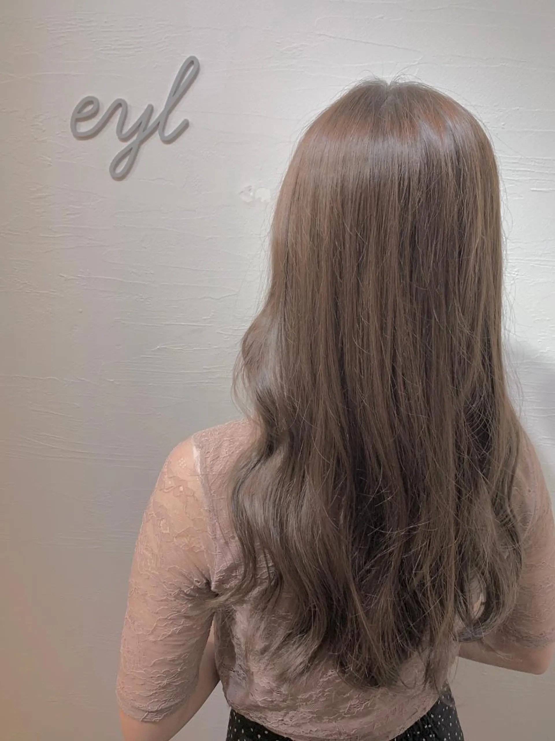 ロング カラー ブルーカラー ブラウンカラー ピンクカラー ピンクブラウン パープルカラー カット ヘアカラー トリートメント eyl〜エイル〜所属・💎赤み消しカラー 特化型デザイナー💎のヘアスタイル