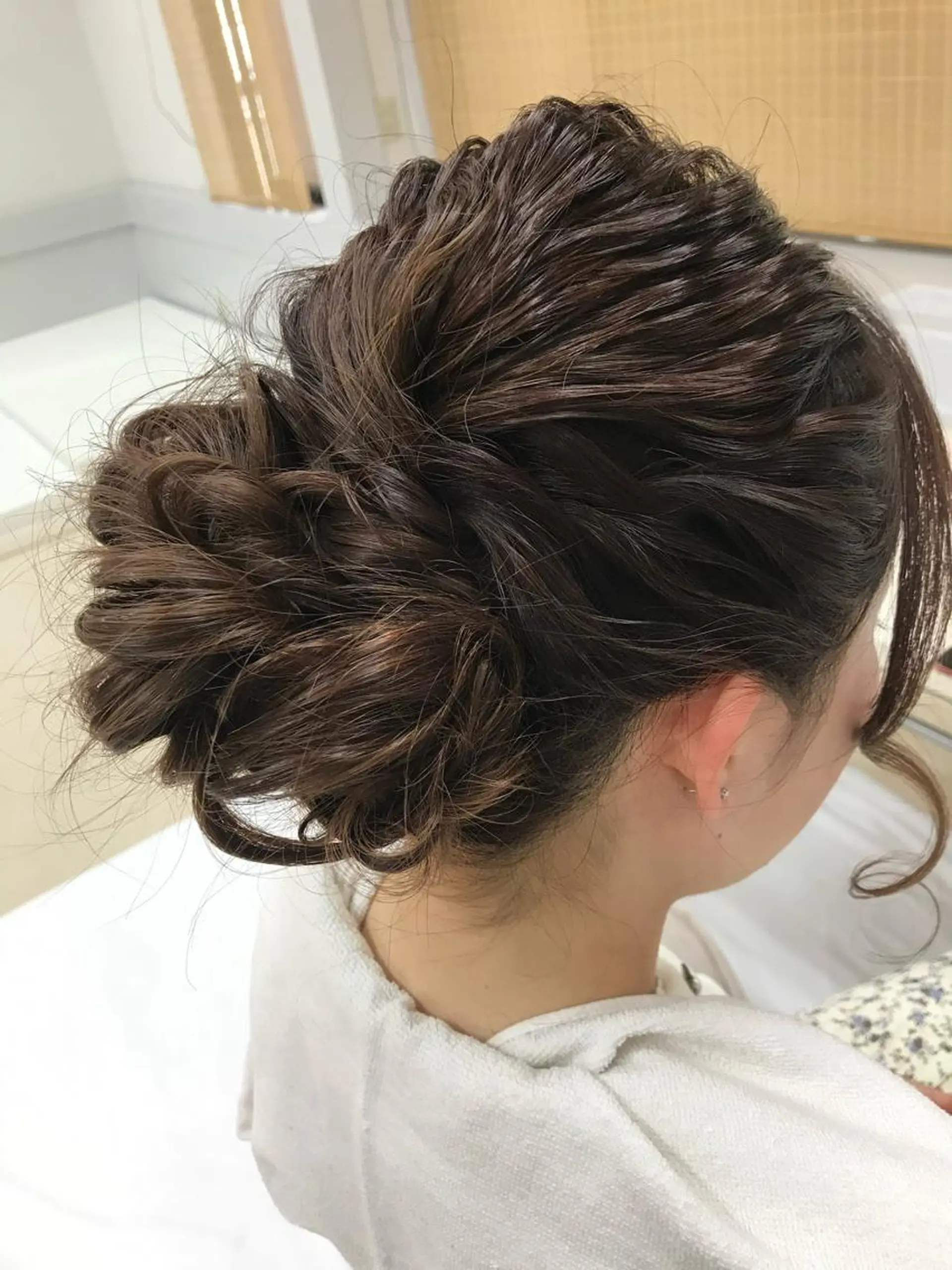 ヘアアレンジ ヘアセット The Best Beauty受付担当のヘアスタイル