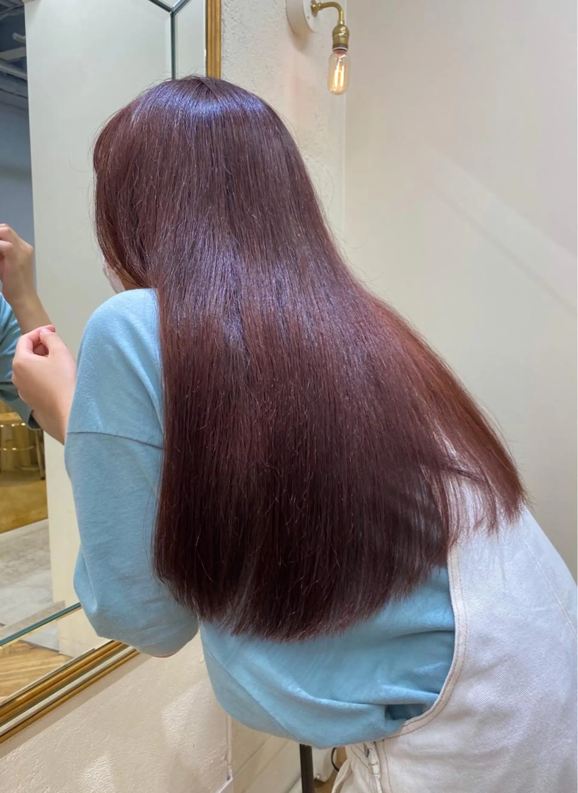 ロング カラー 村田 りょうやのヘアスタイル