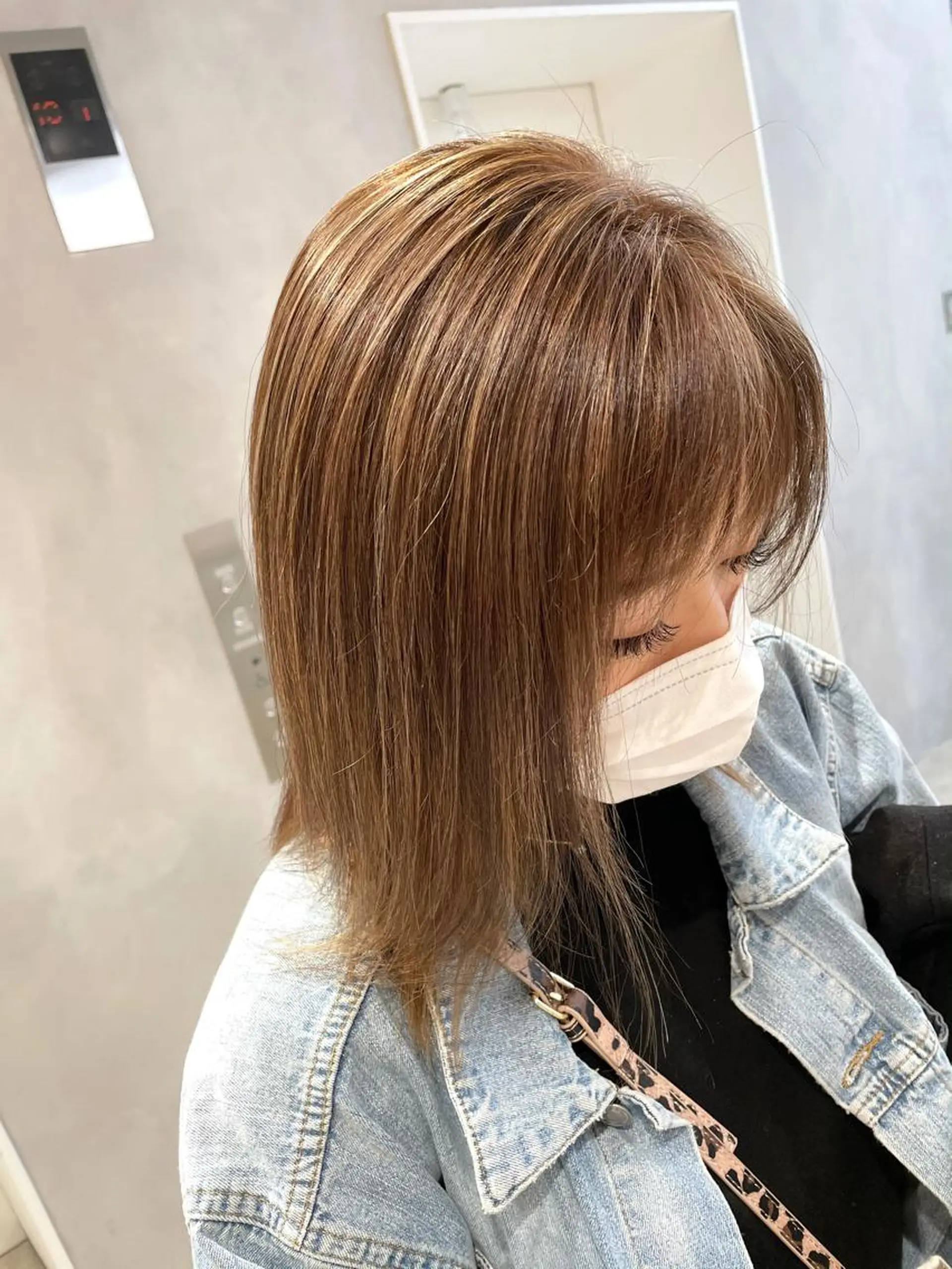 ミディアム カラー ブロンド×ハイトーン ／遠藤将太のヘアスタイル