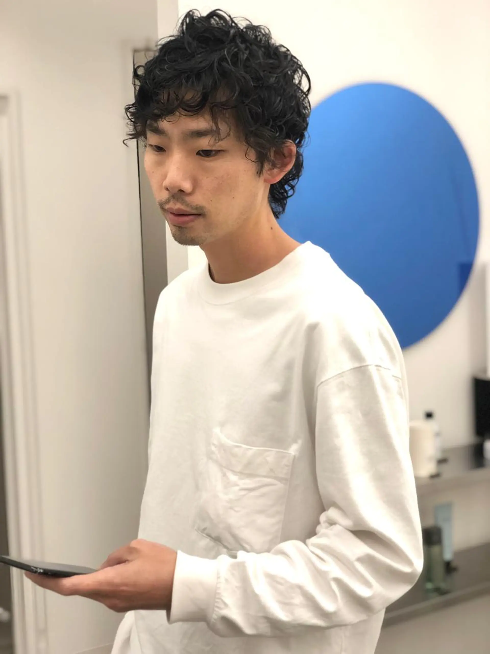 ショート メンズ ショートボブ メンズブリーチ メンズハイライト メンズハイトーン メンズインナーカラー カット KEPKA ヤマグチ 天神 今泉のヘアスタイル