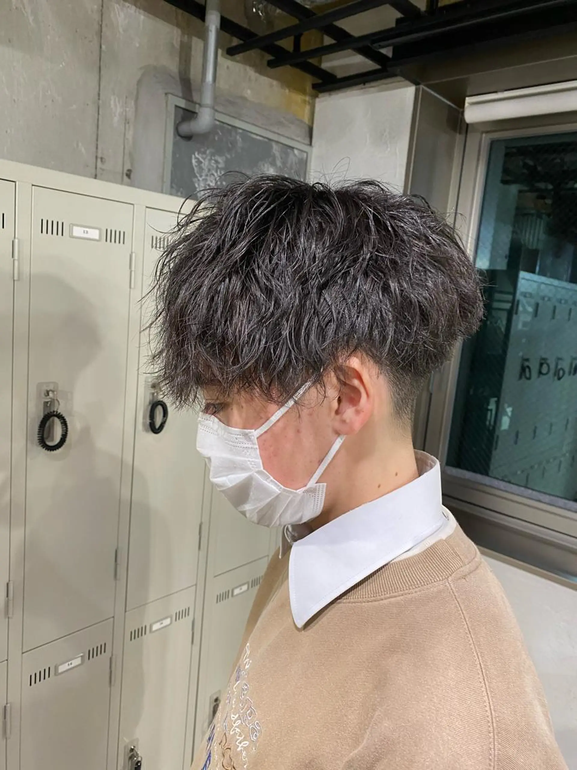 ショート メンズ 🟦ニュアンス/メン ズパーマ横浜🟦のヘアスタイル