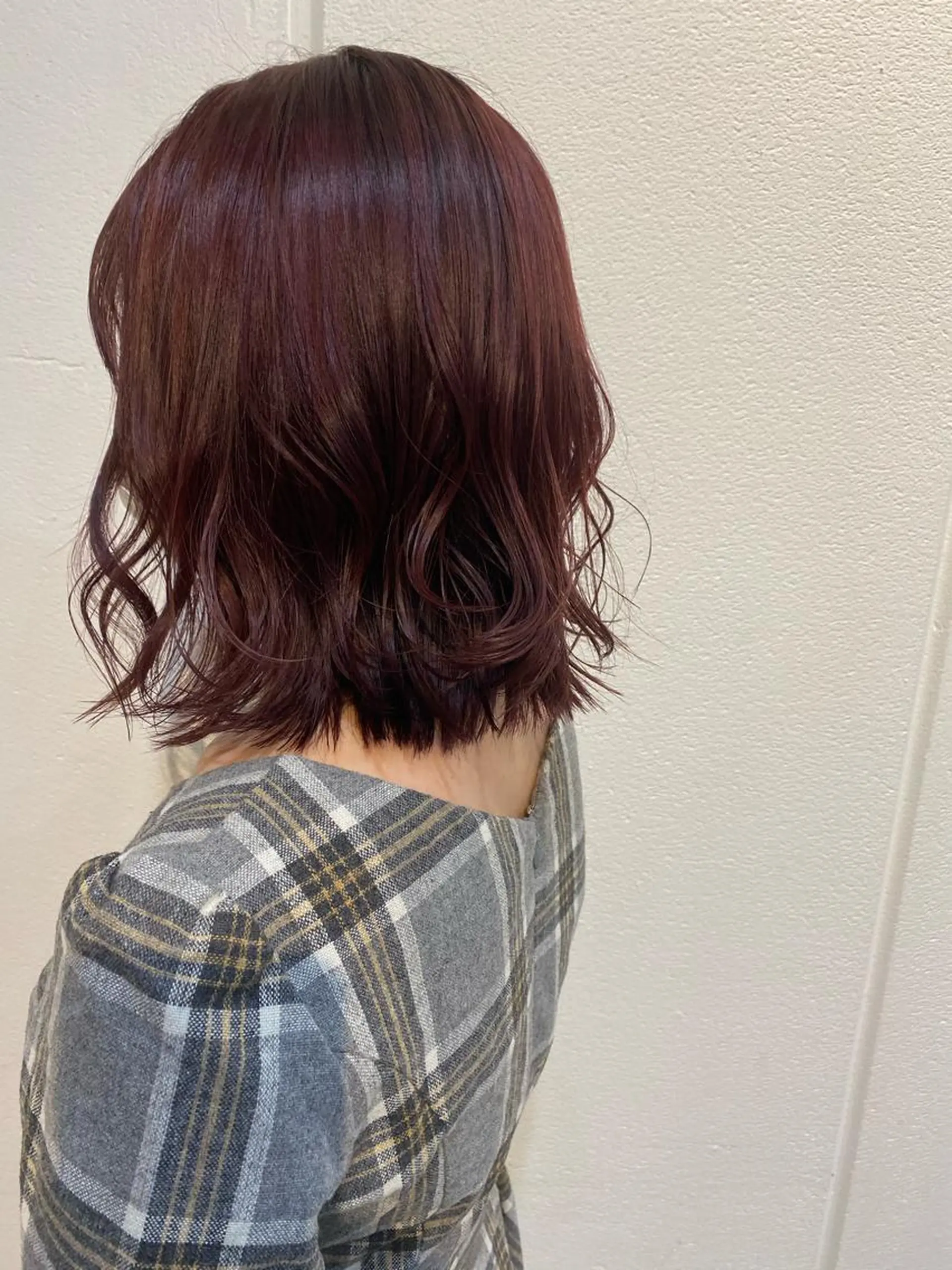 セミロング 透明感ニュアンス 柔らかstyle🤍のヘアスタイル