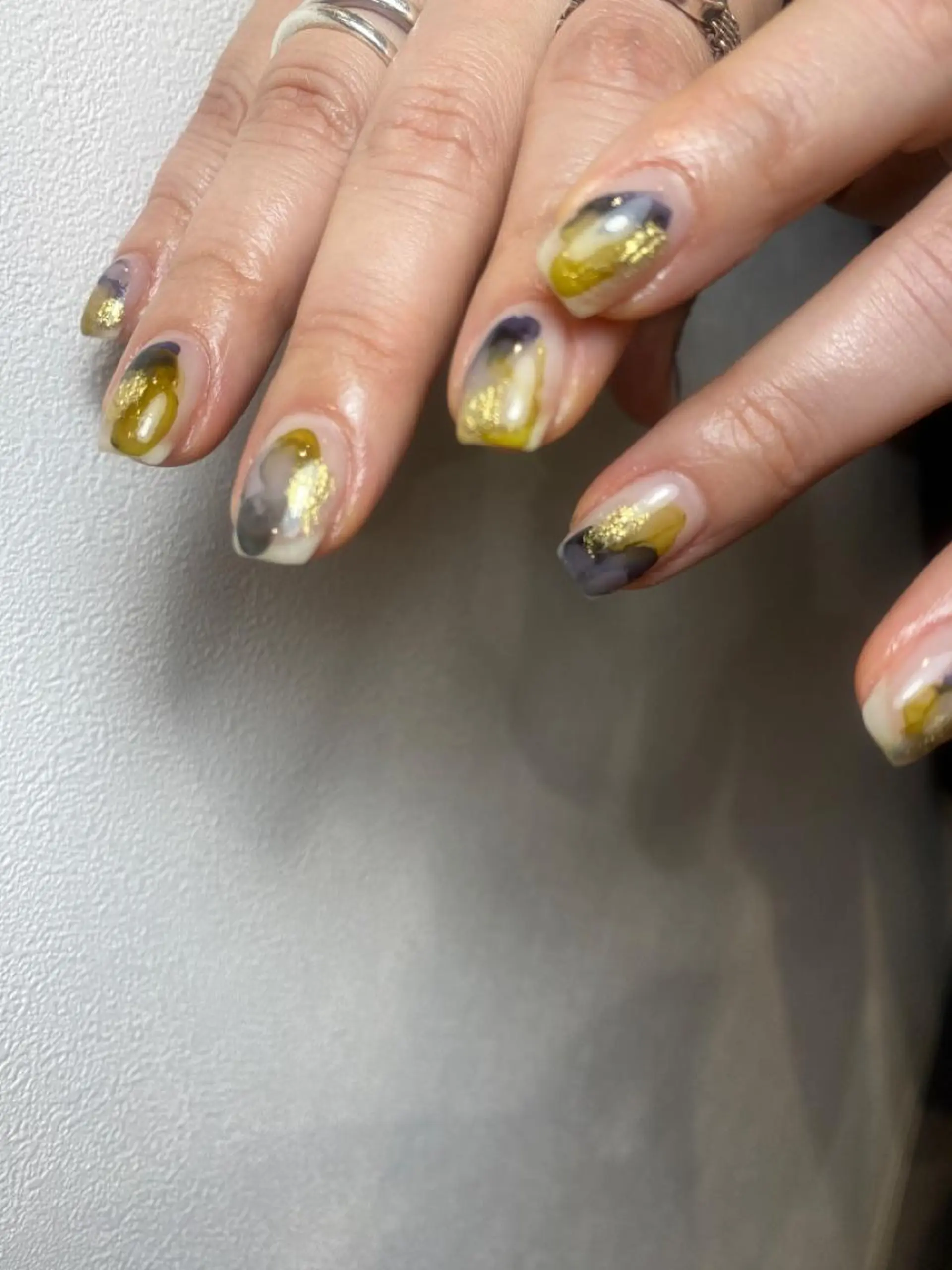 ネイル ハンドネイル NINEnami ニュアンスネイルのネイルデザイン