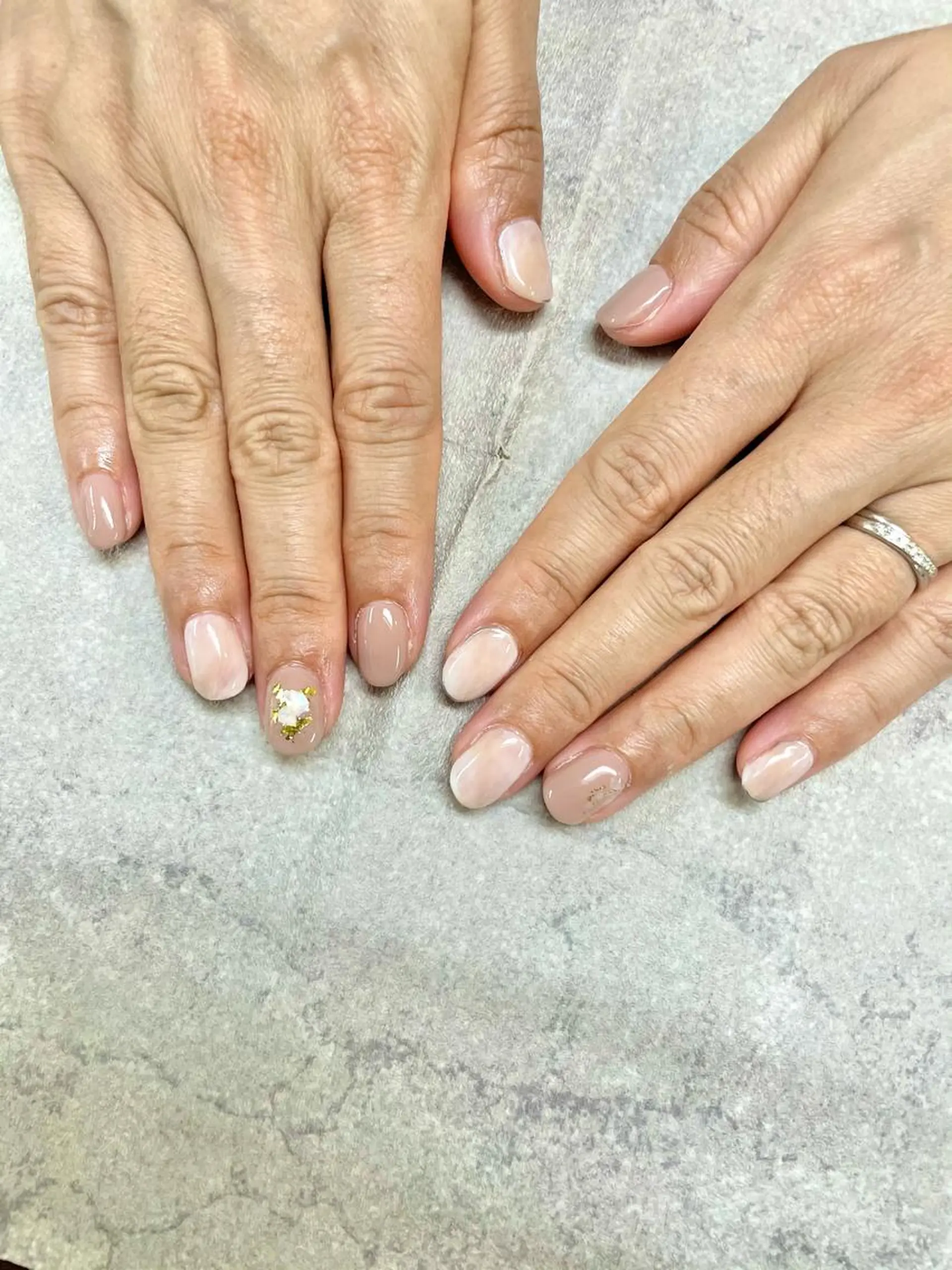 ネイル 大理石ネイル(マーブル) ハンドネイル .N YUKIのネイルデザイン