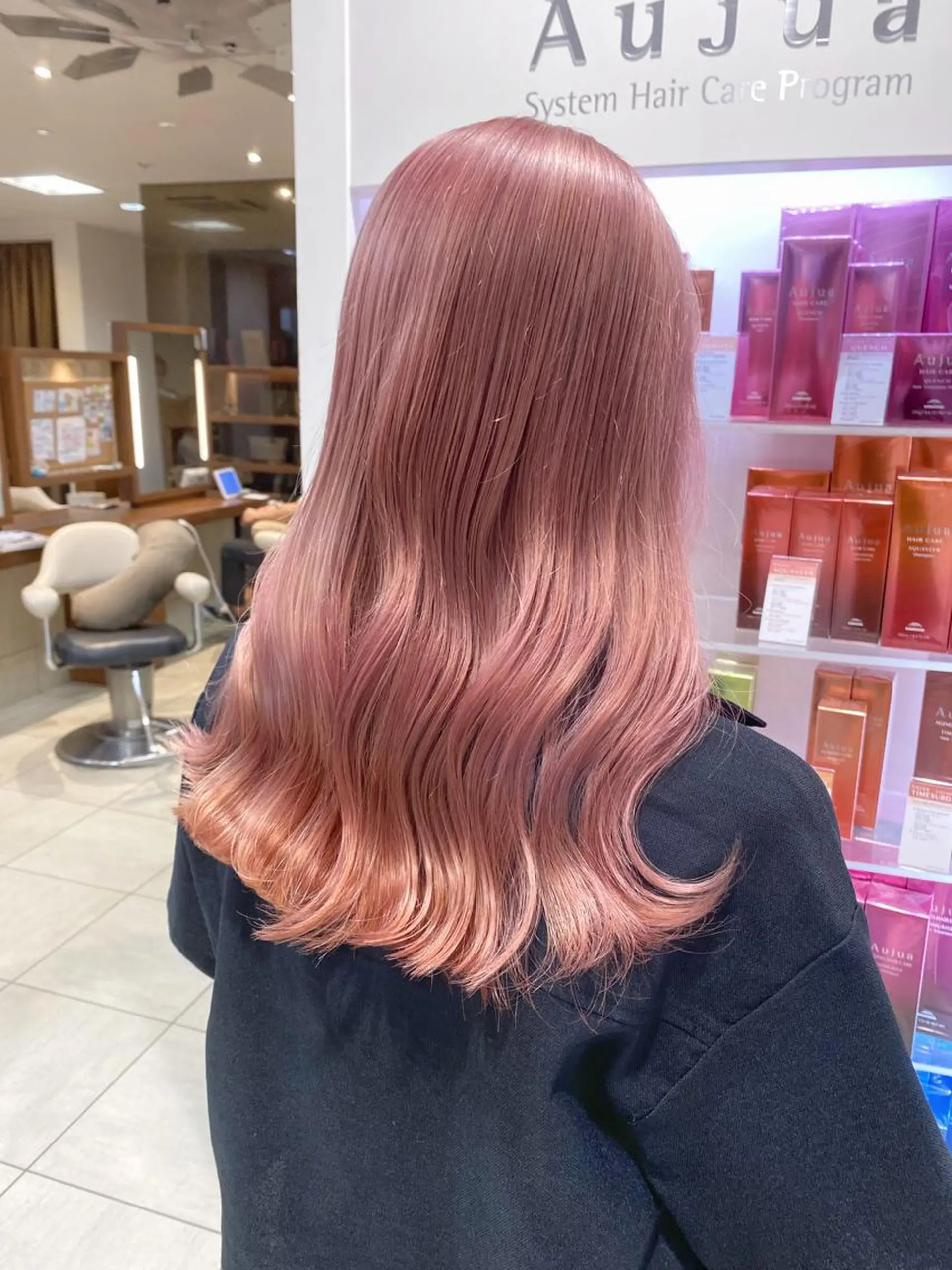 ロング カラー ブリーチ指名No.1 Daikiのヘアスタイル