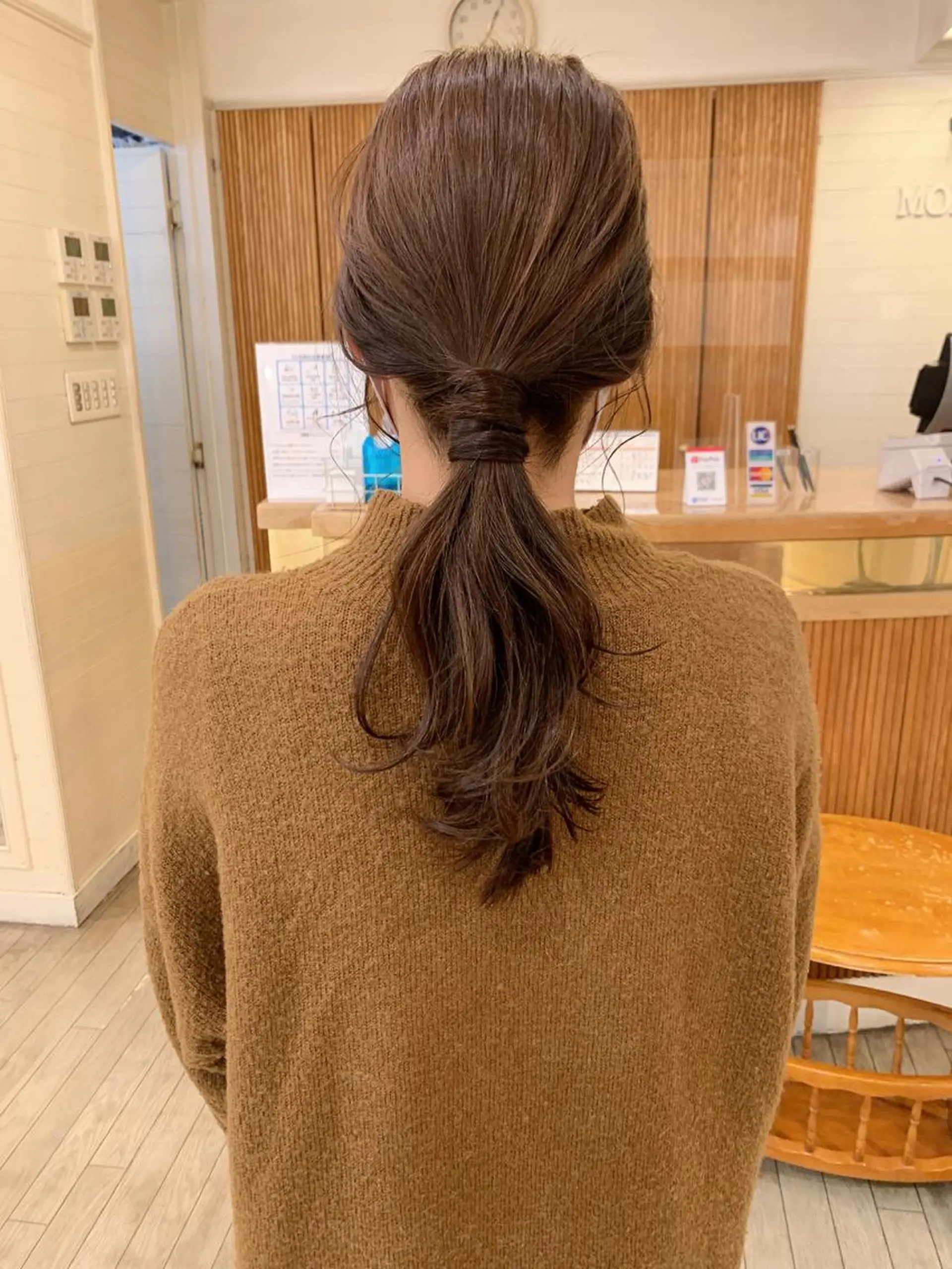 セミロング アッシュ カット ヘアカラー トリートメント 【ボブ/個室サロン】 癒し空間mimuraのヘアスタイル