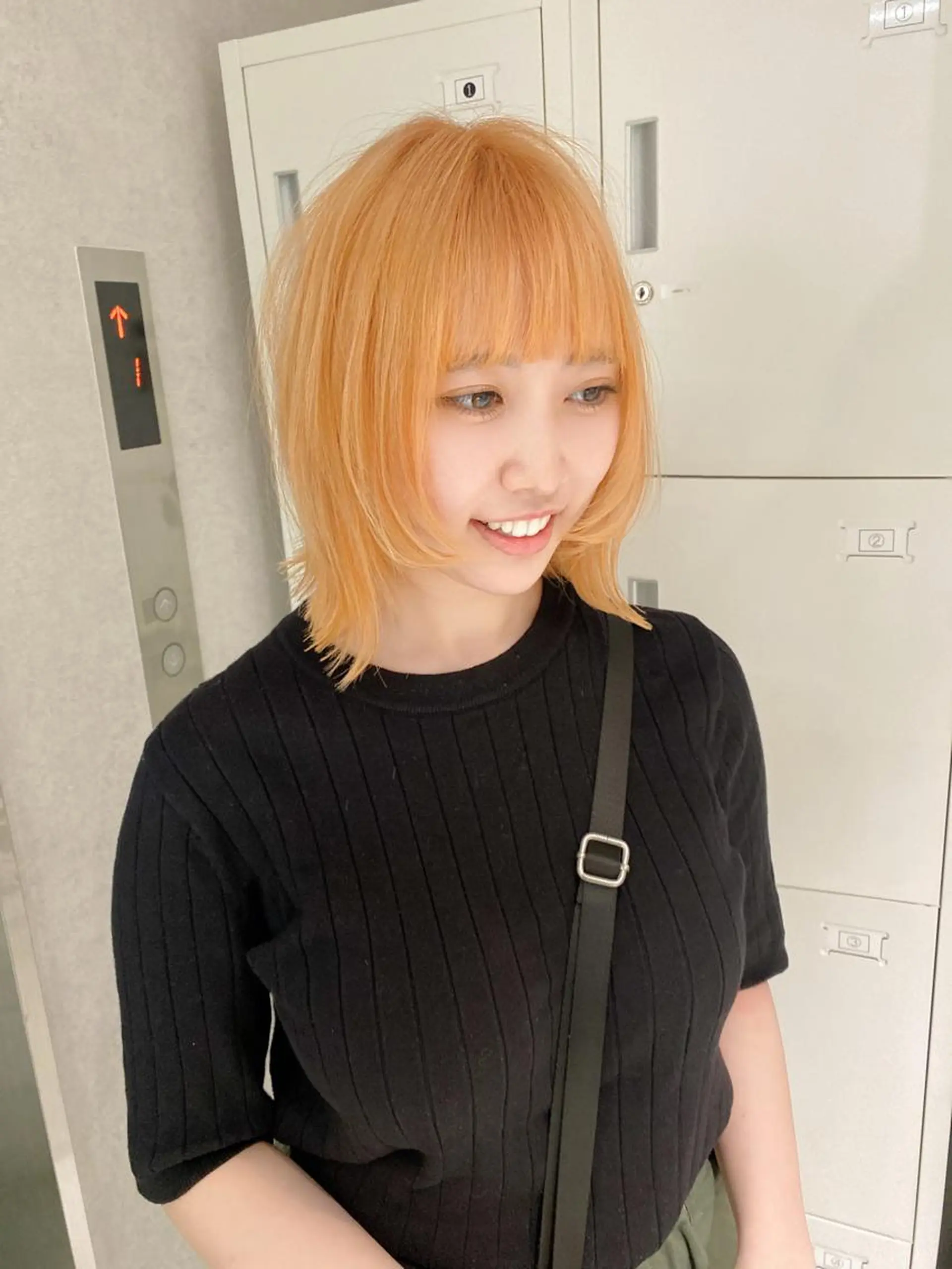 ミディアム カラー ブリーチ 加藤 利基のヘアスタイル