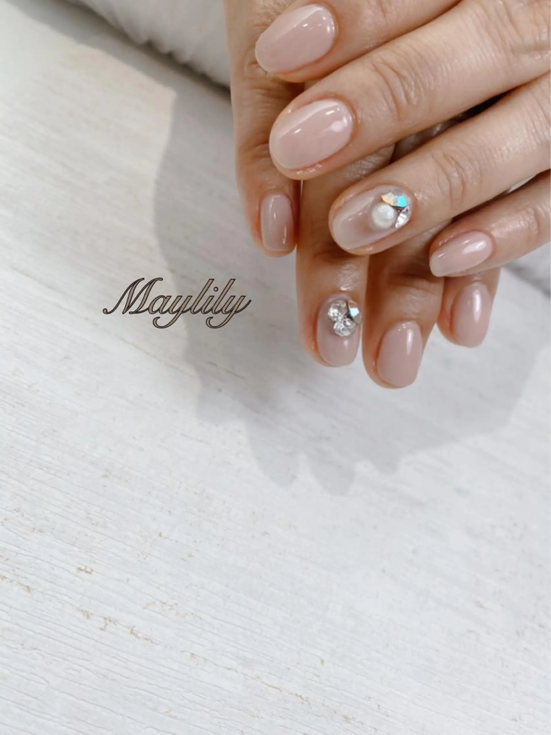 ネイル ワンカラーネイル ハンドネイル Nail care salon Maylily所属・Nail salon Maylilyのネイルデザイン
