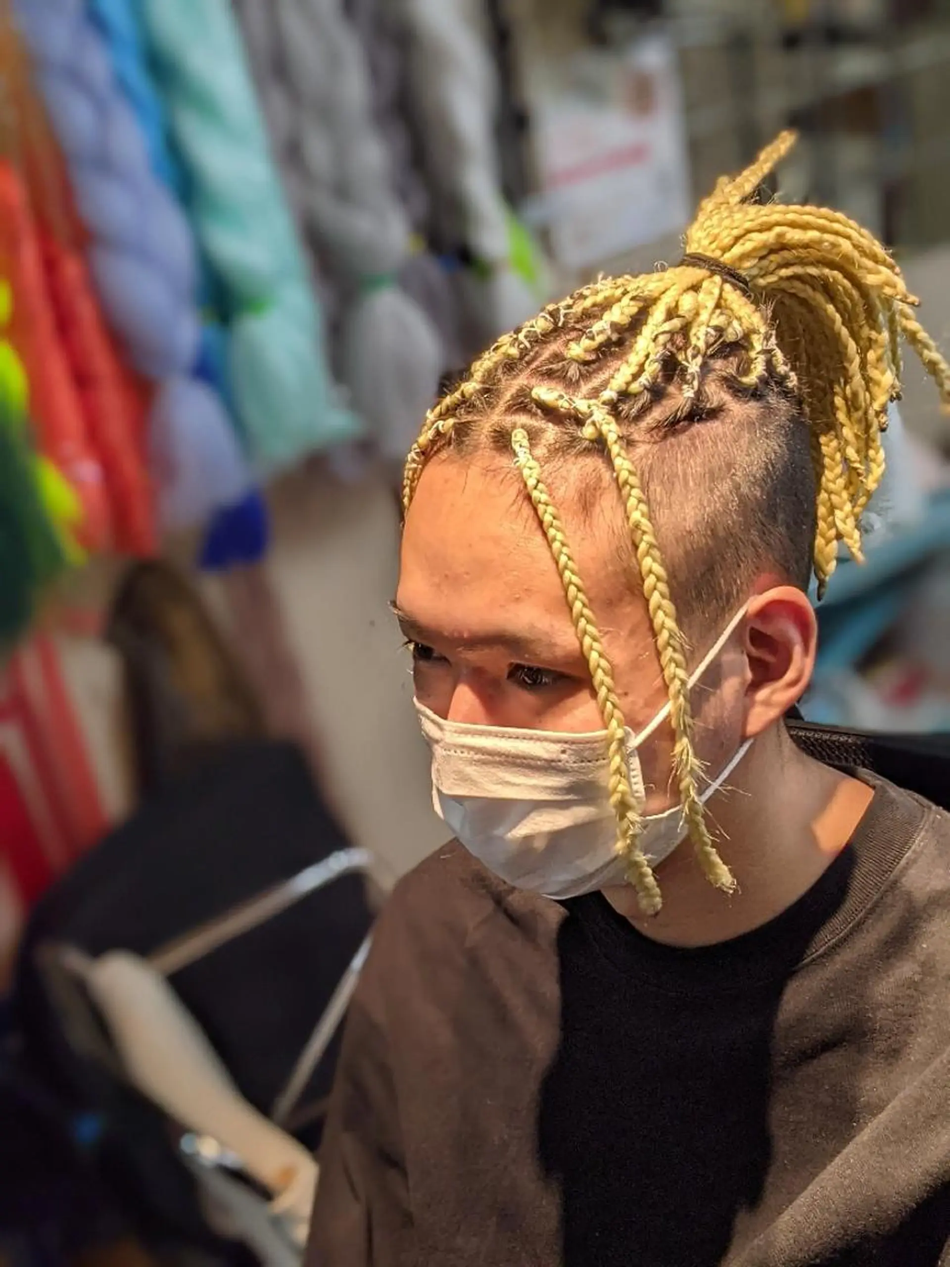 ミディアム メンズ エクステ scamp ★のヘアスタイル