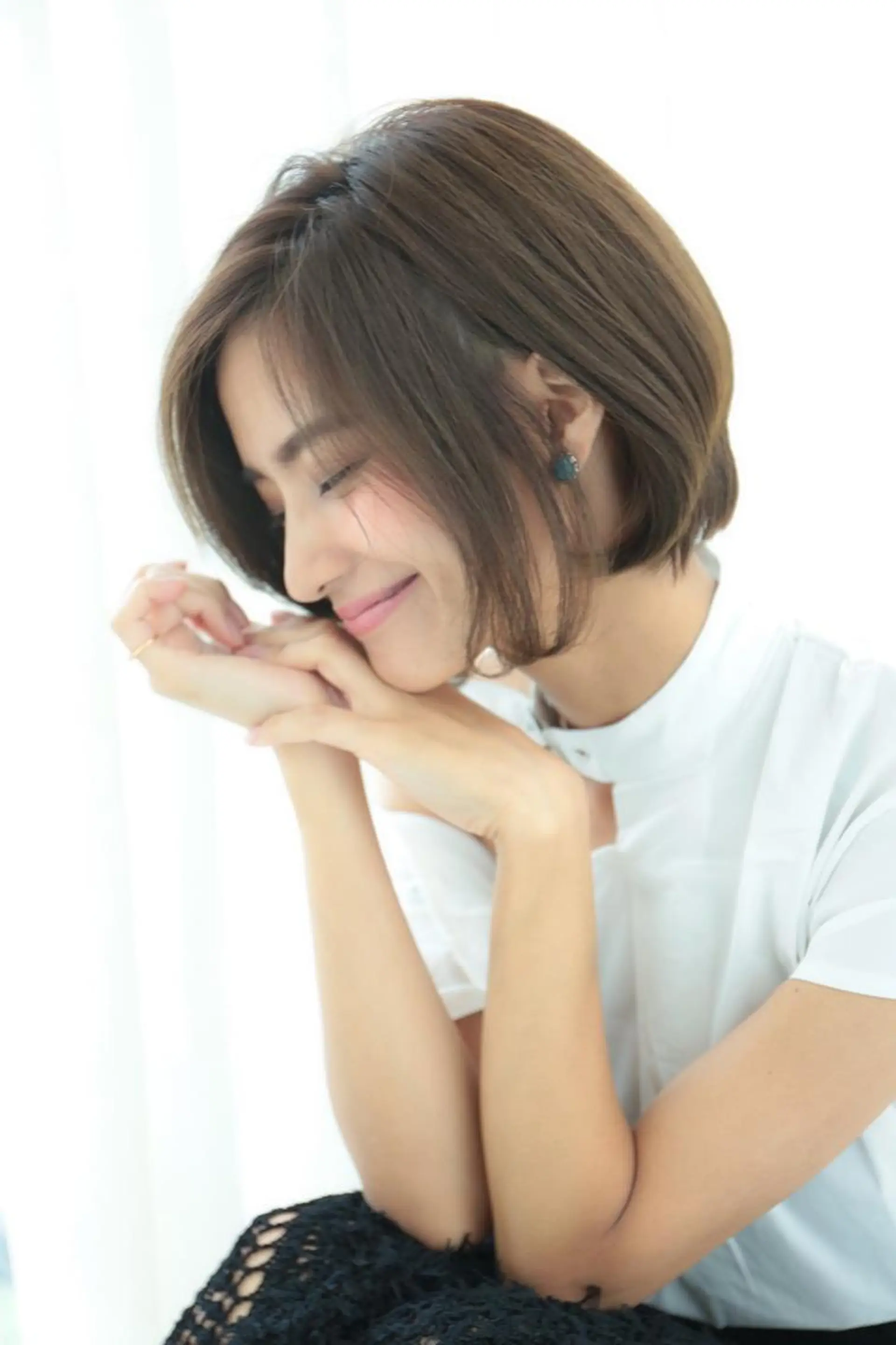 ショート カラー パーマ ヘアアレンジ 山下 直人のヘアスタイル