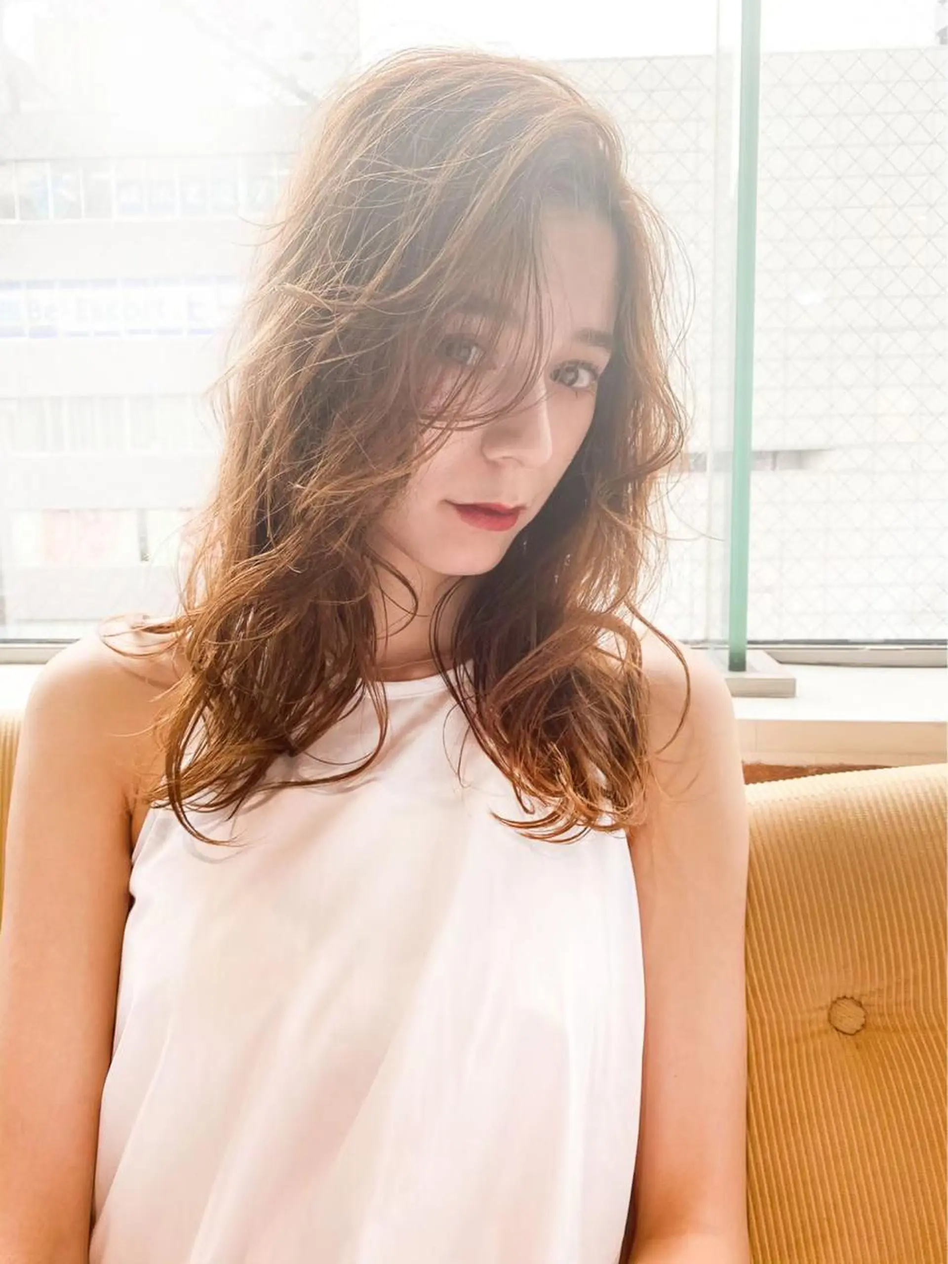 ロング MUSASHI ブリーチカラー◎のヘアスタイル