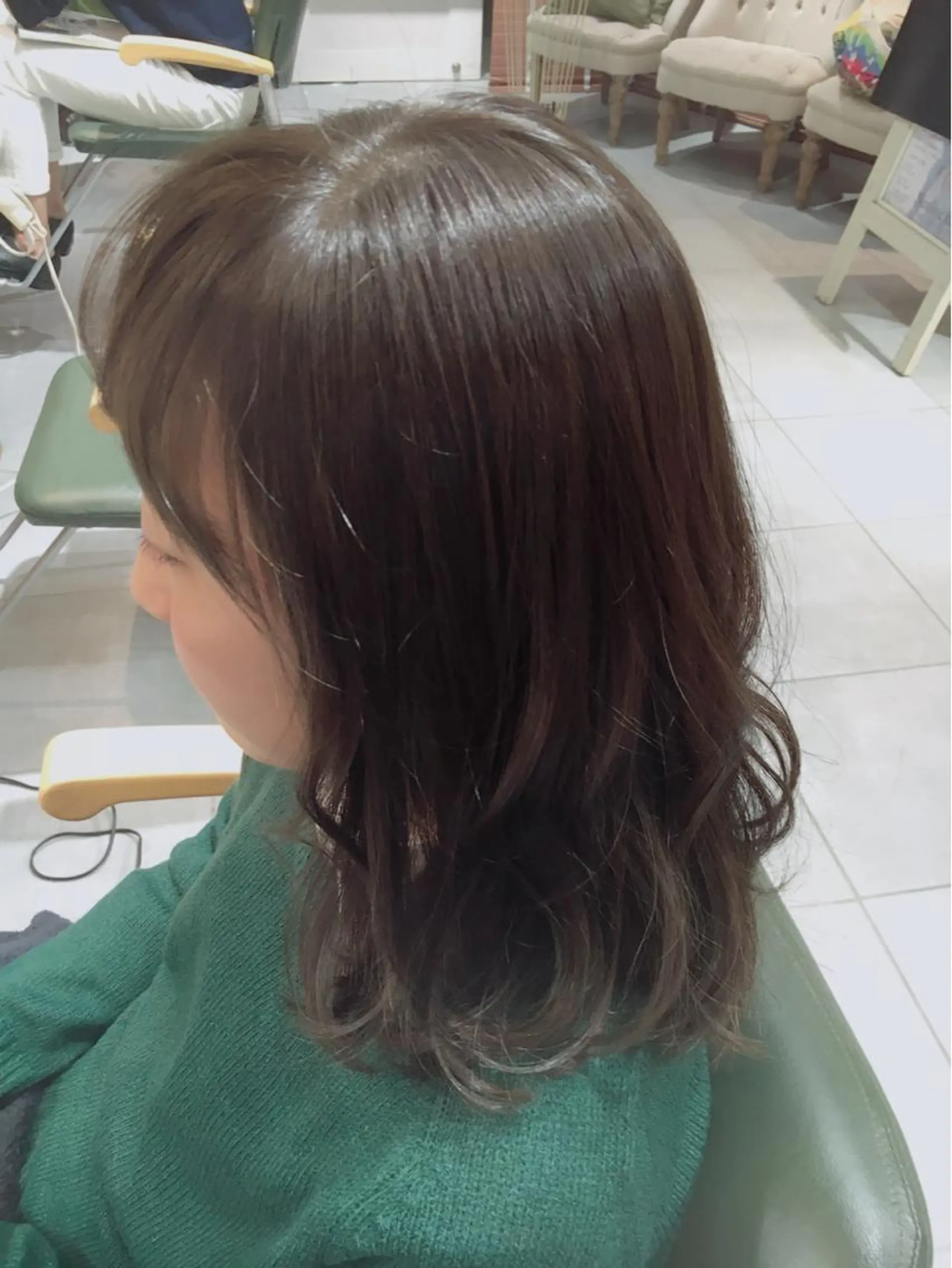 ミディアム セミロング ロング トリートメント fukuyasu rikaのネイルデザイン