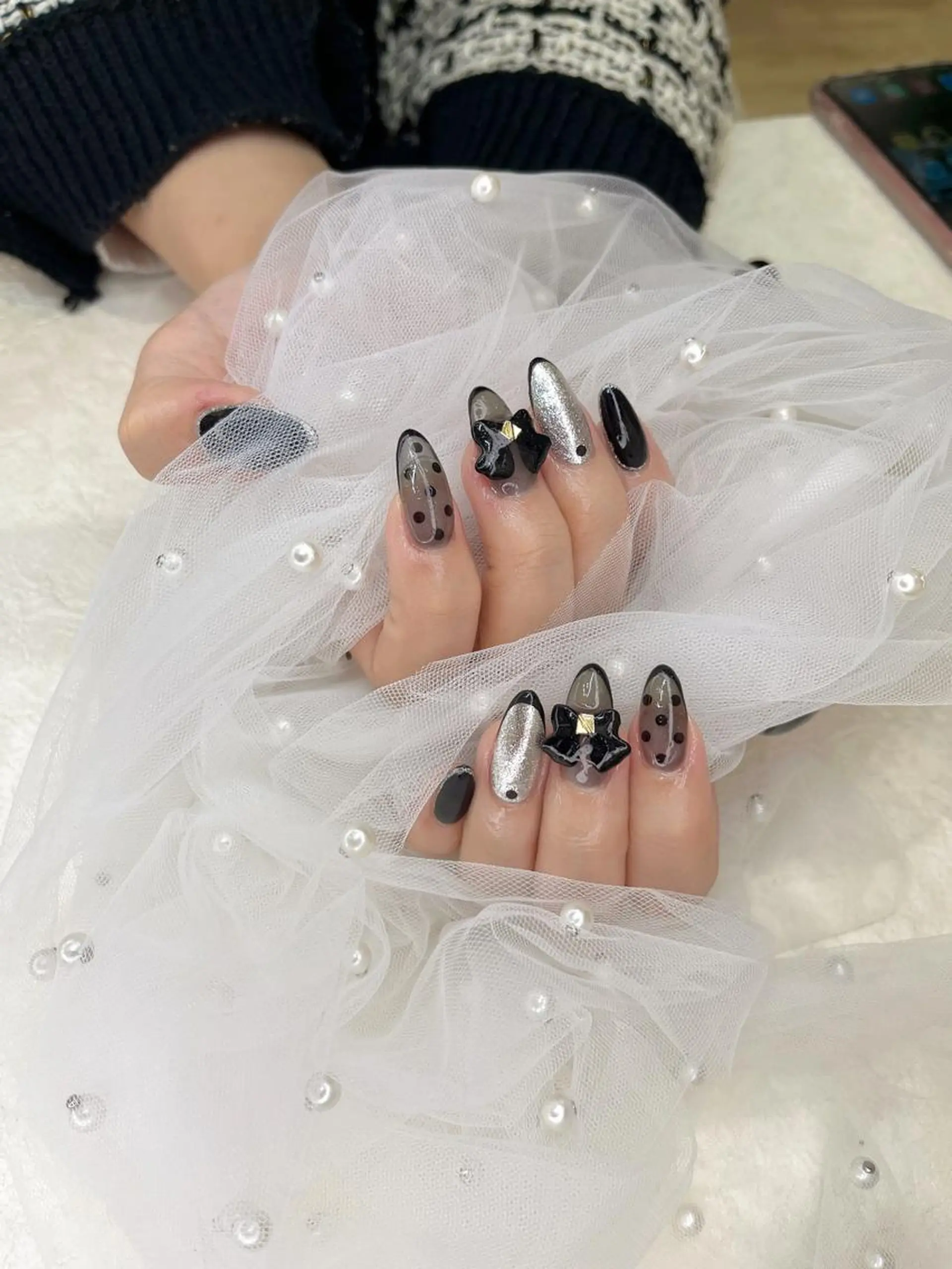 ネイル アートネイル フラッシュネイル フラワーネイル フットネイル フレンチネイル ハンドネイル ハンドケア Moci Nail Salonのネイルデザイン
