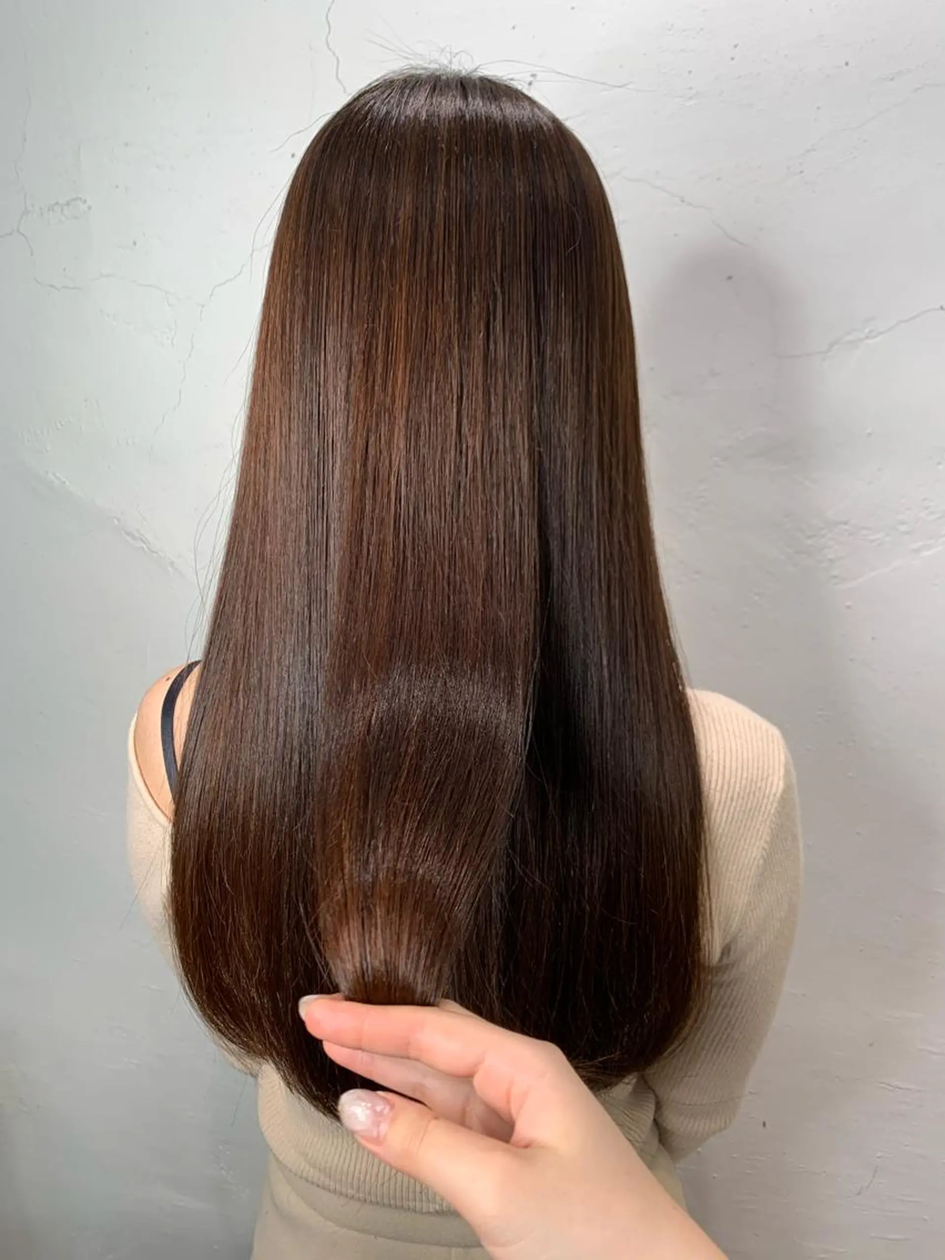 ロング カラー ヘアカラー トリートメント 【淡色color/ nail】maikoのネイルデザイン