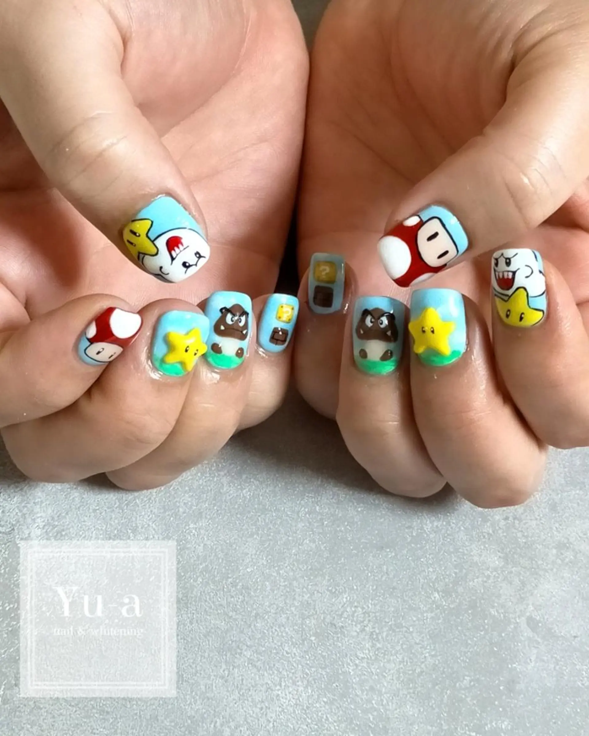 ネイル yu-a☆  ネイル ＆ホワイトニングのネイルデザイン