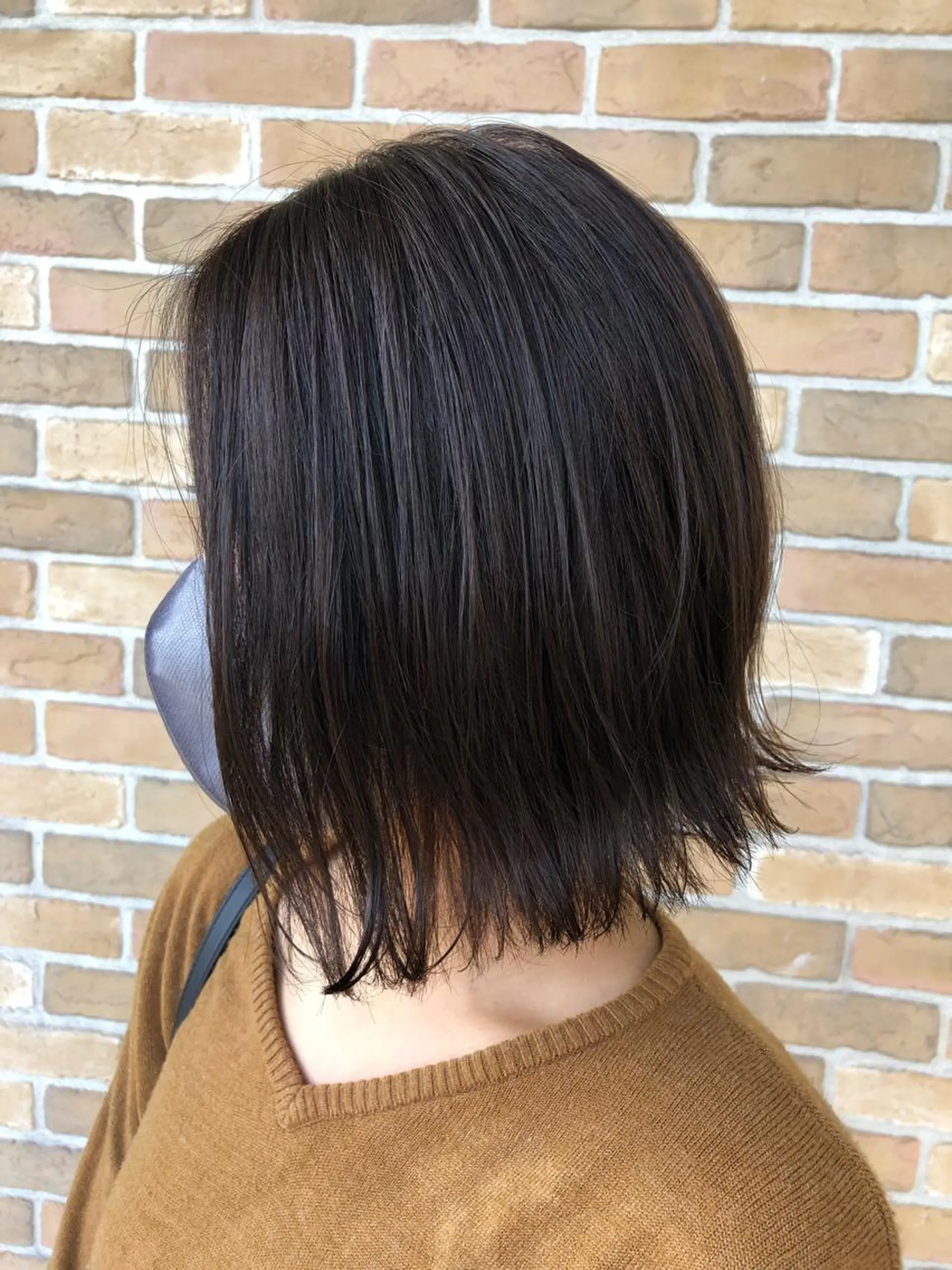 ミディアム カラー パーマ ヘアアレンジ ❣️倉敷❣️美髪 カラー能登一成のヘアスタイル