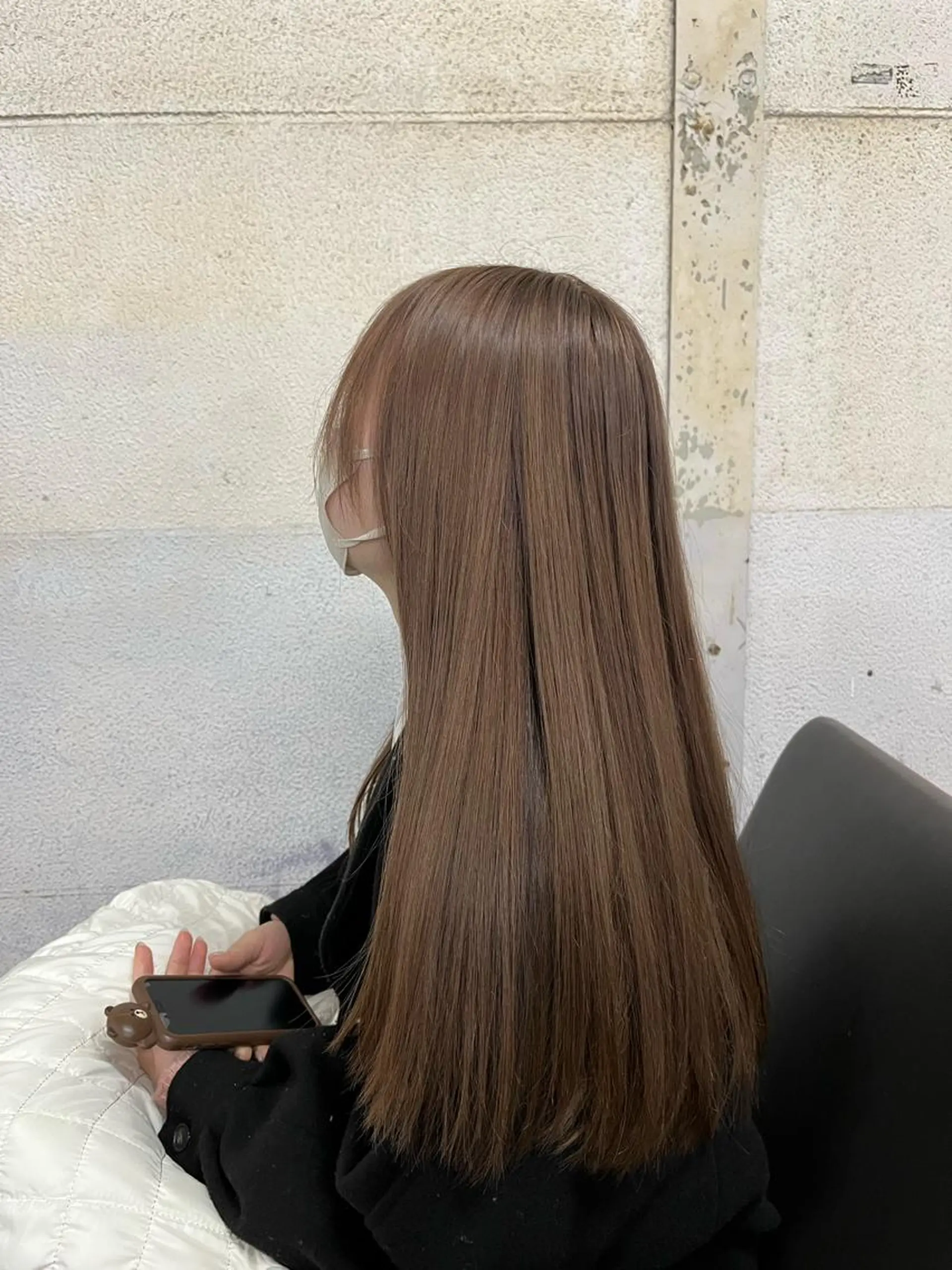 カラー ベージュカラー ブリーチ 透明感カラー レイヤーカット /ゆうのヘアスタイル