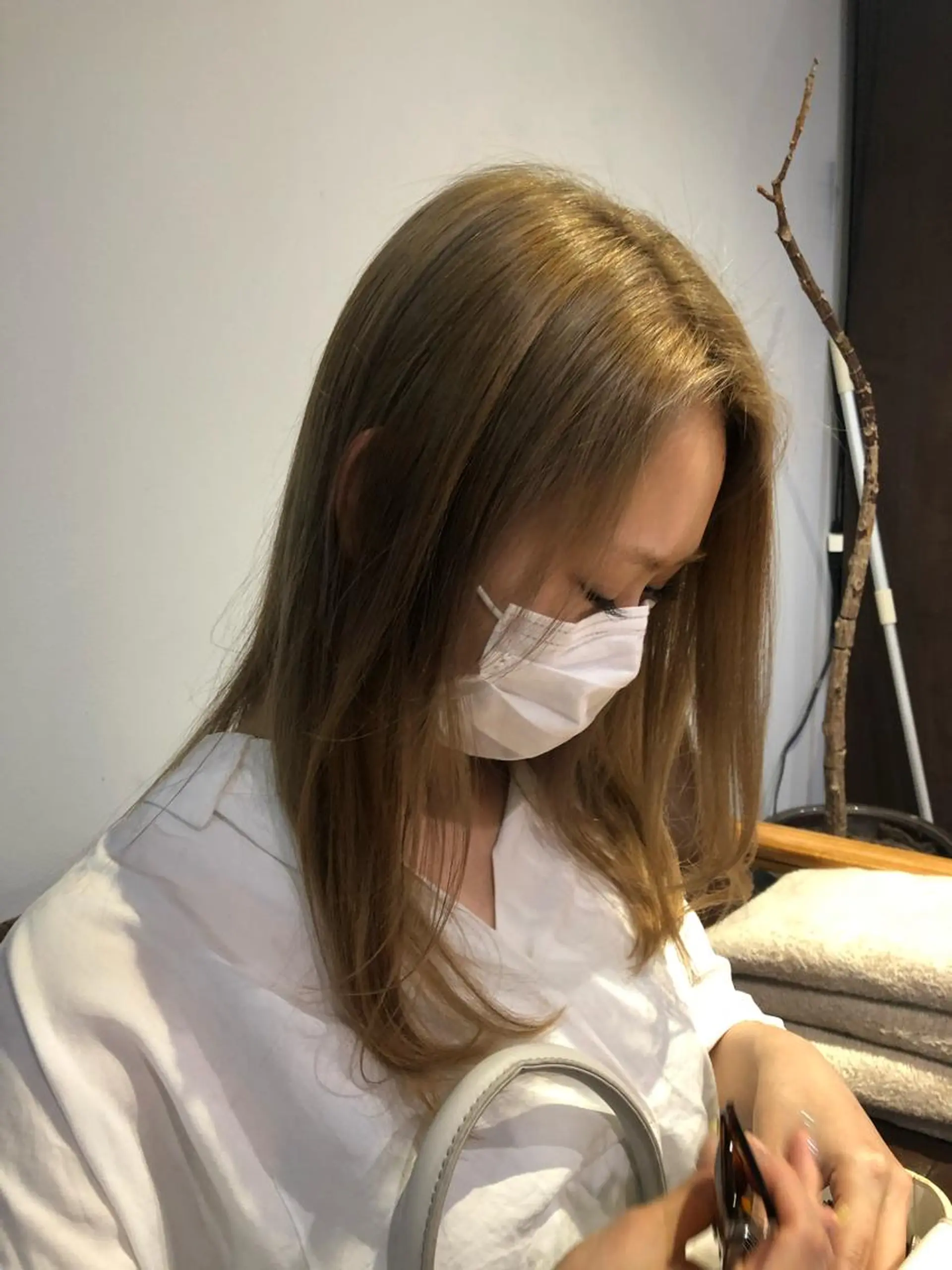 ロング カラー spooopy所属・🕊大垣 めぐみ🕊のヘアスタイル