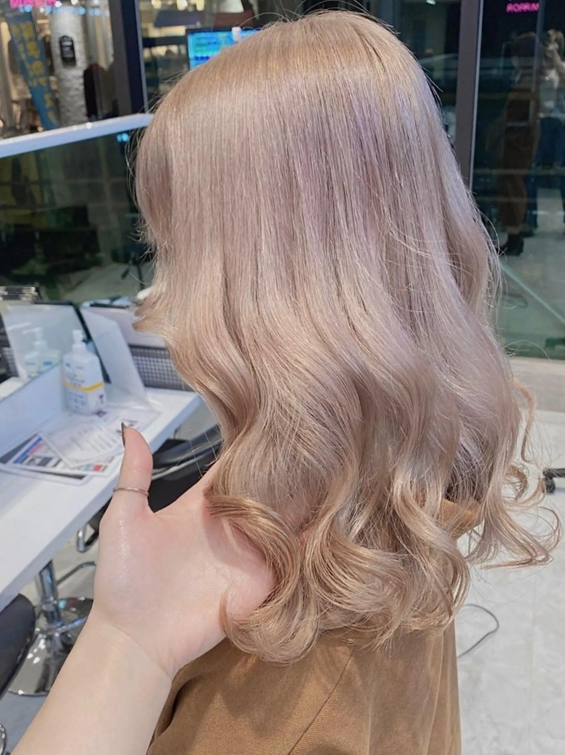 ロング カラー ヘアアレンジ メンズ似合わせ🪞 副店長 kotoriのヘアスタイル