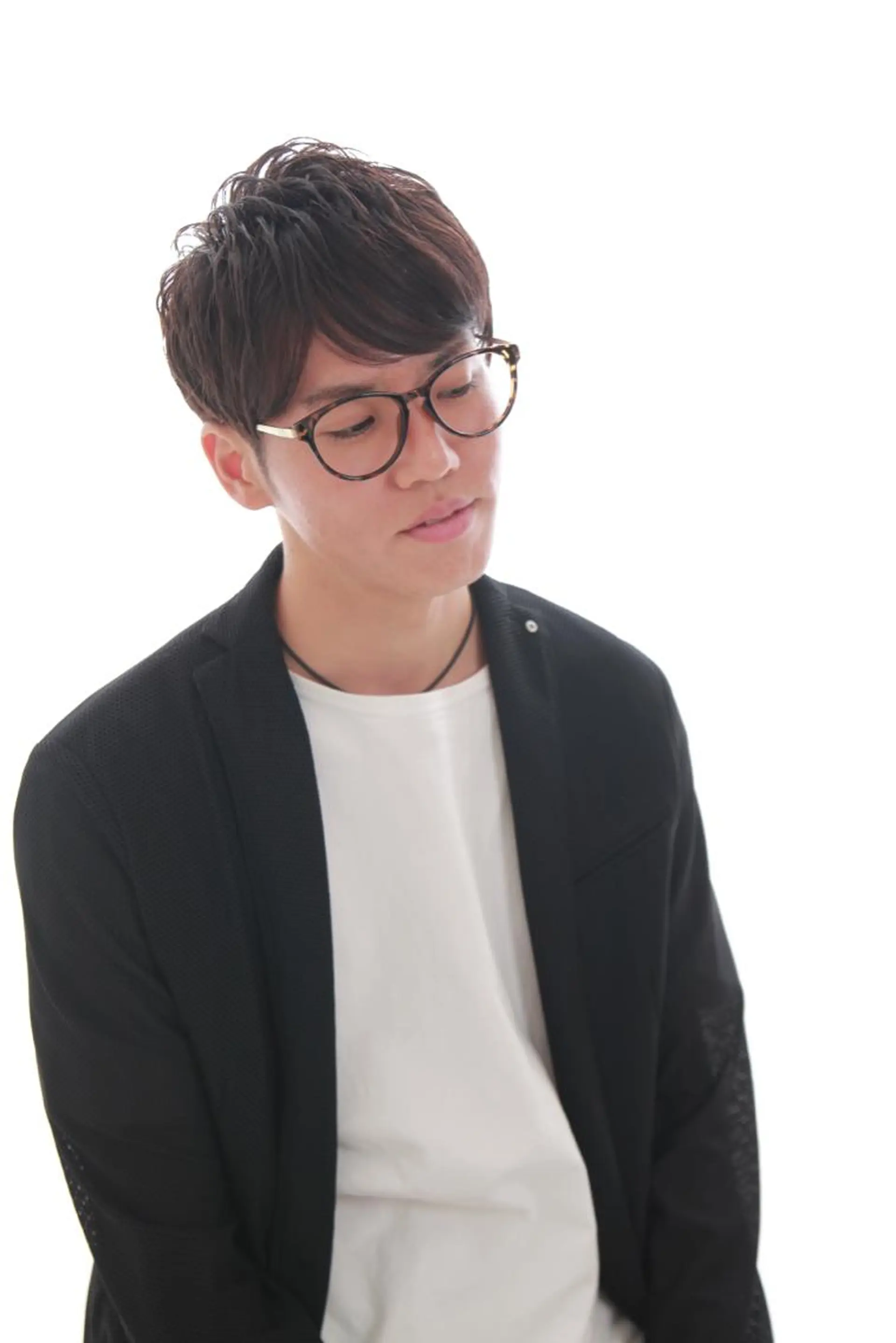 メンズ カット ヘアカラー パーマ レイヤー／パーマ 西山賢志のヘアスタイル