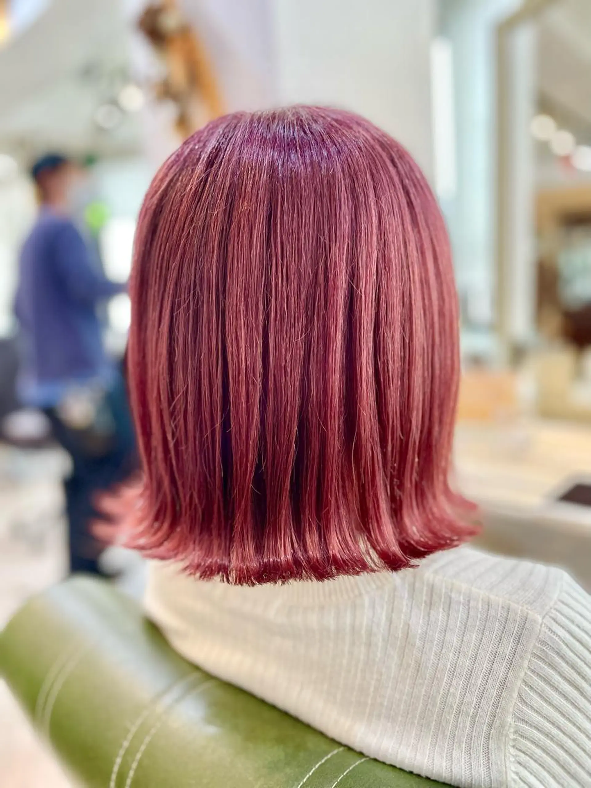 ミディアム ピンクラベンダー ヘアカラー 🌱工藤たいかい Lost  Cityのヘアスタイル