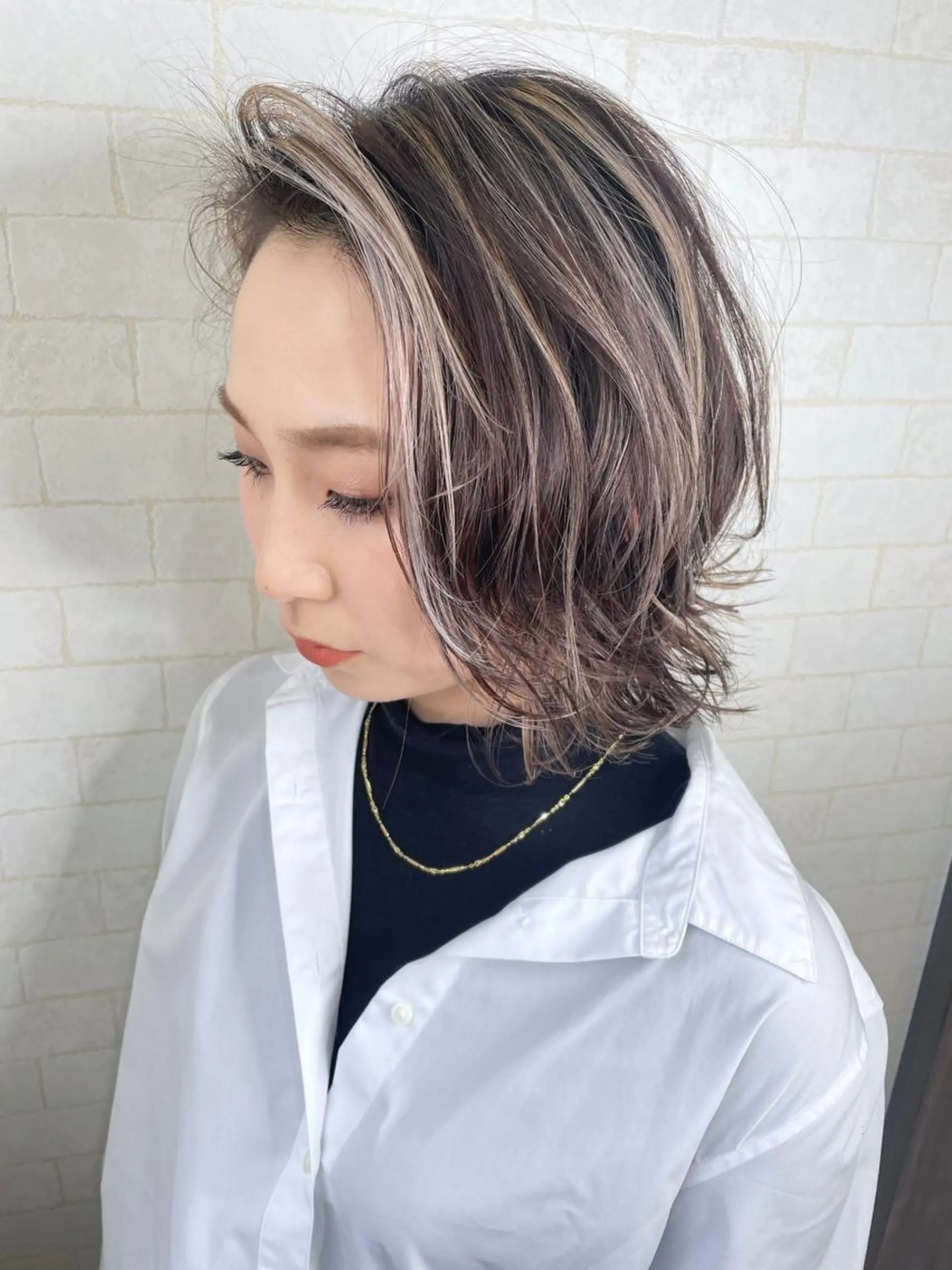 ショート カラー 神野 雅樹のヘアスタイル